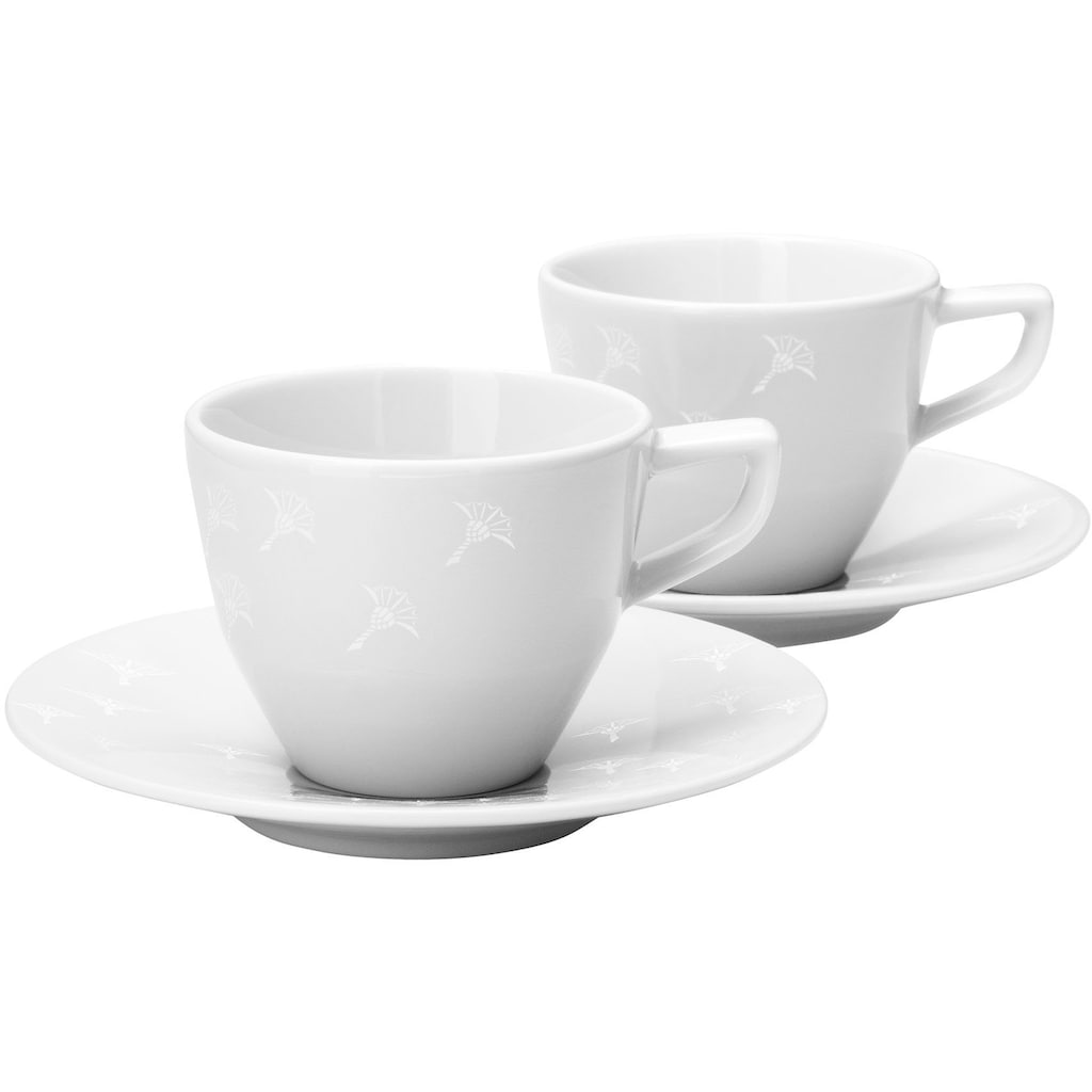 Joop! Espressotasse »JOOP! FADED CORNFLOWER«, (Set, 2 tlg.)