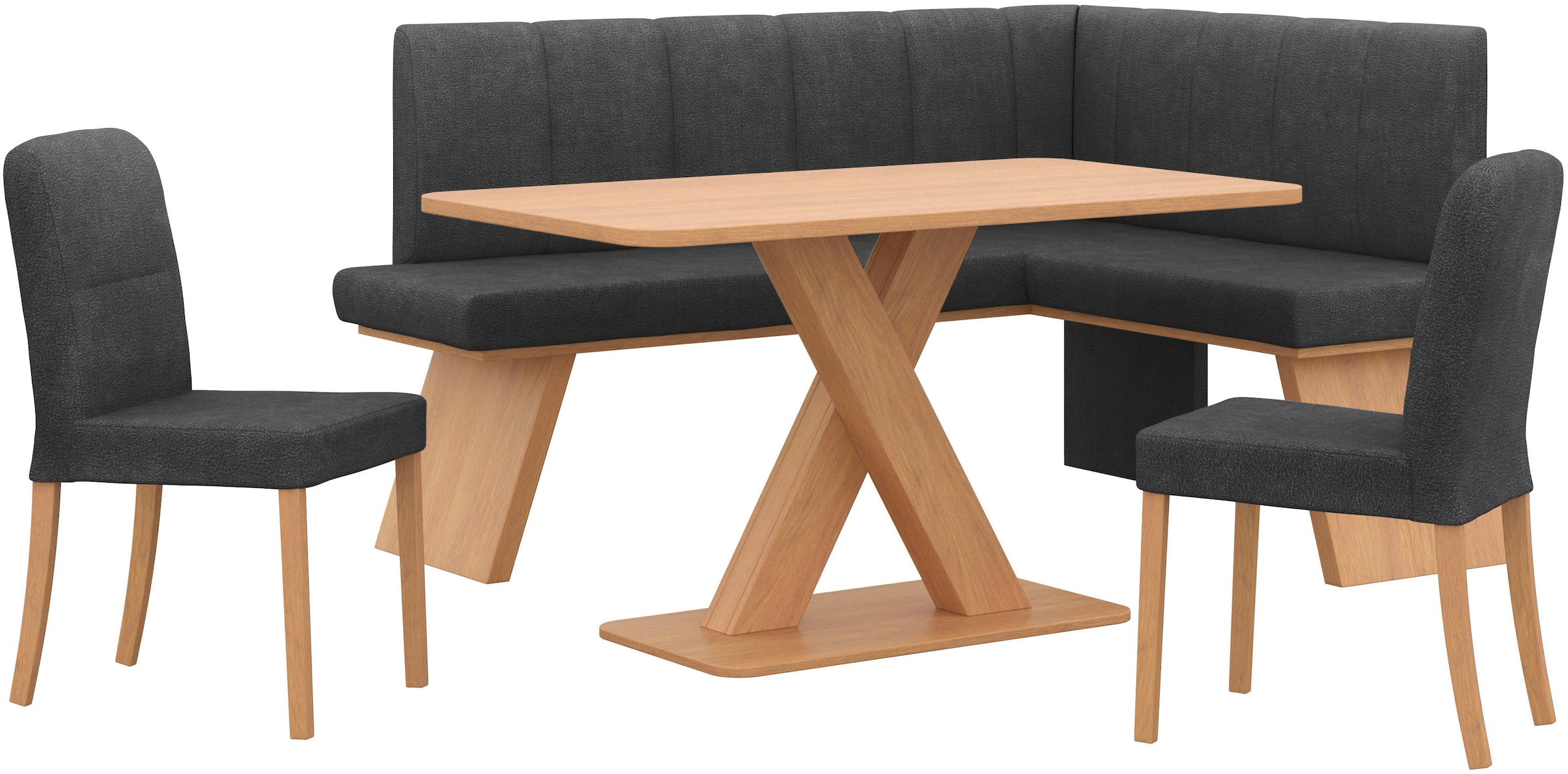 Home affaire Eckbankgruppe "Nina", (Set, 4 tlg., 4er), Sitzgruppe Esszimmer günstig online kaufen