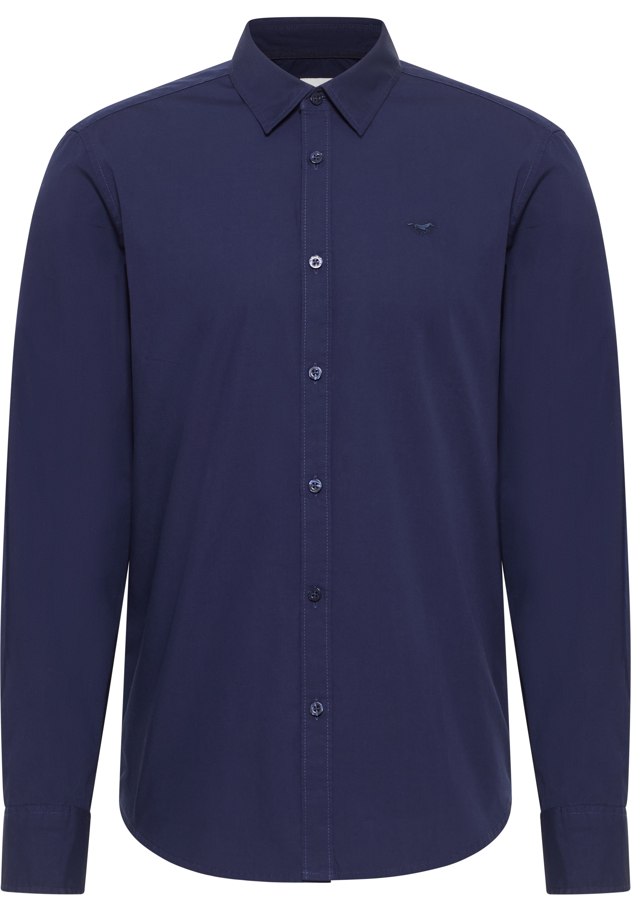 MUSTANG Langarmhemd "Herren Style Canton" günstig online kaufen