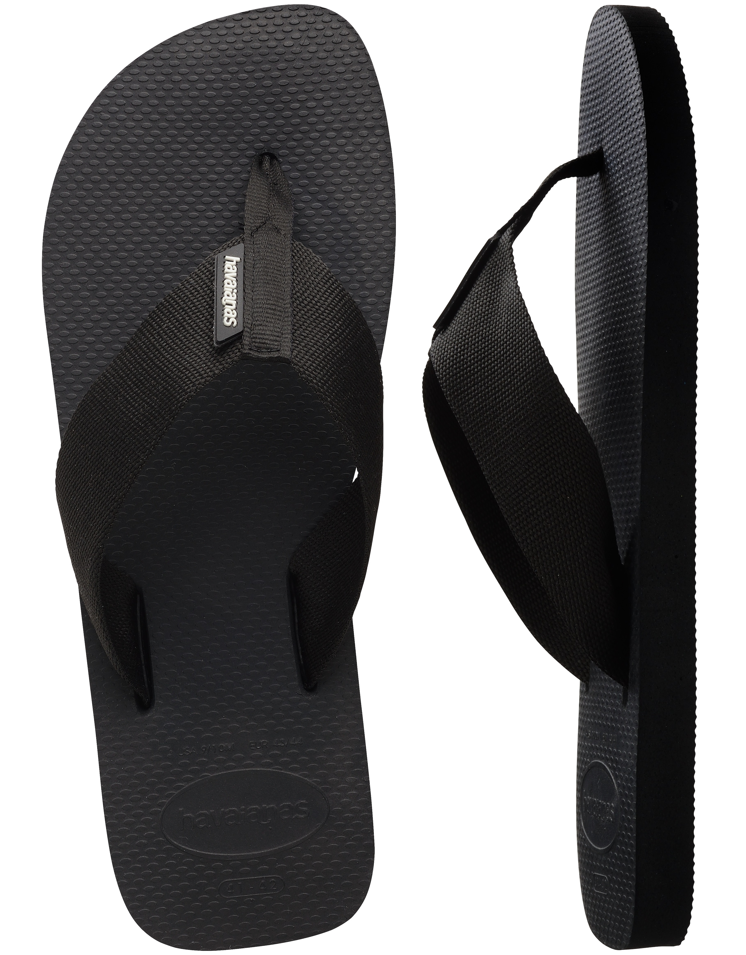 Havaianas Zehentrenner »URBAN BASIC MATERIAL«, Sommerschuh, Schlappen, Poolslides, Badeschuh, in einfachem Design