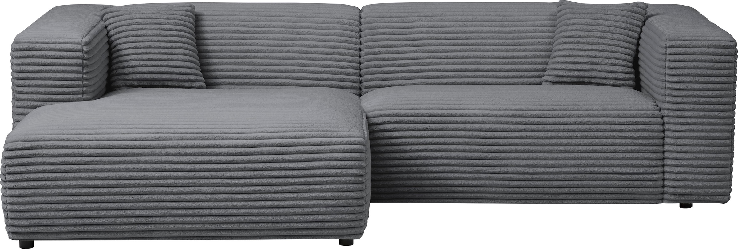 Home affaire Ecksofa "BAKELS, L-Form in Cord oder Boucle-Stoff, moderne Cou günstig online kaufen