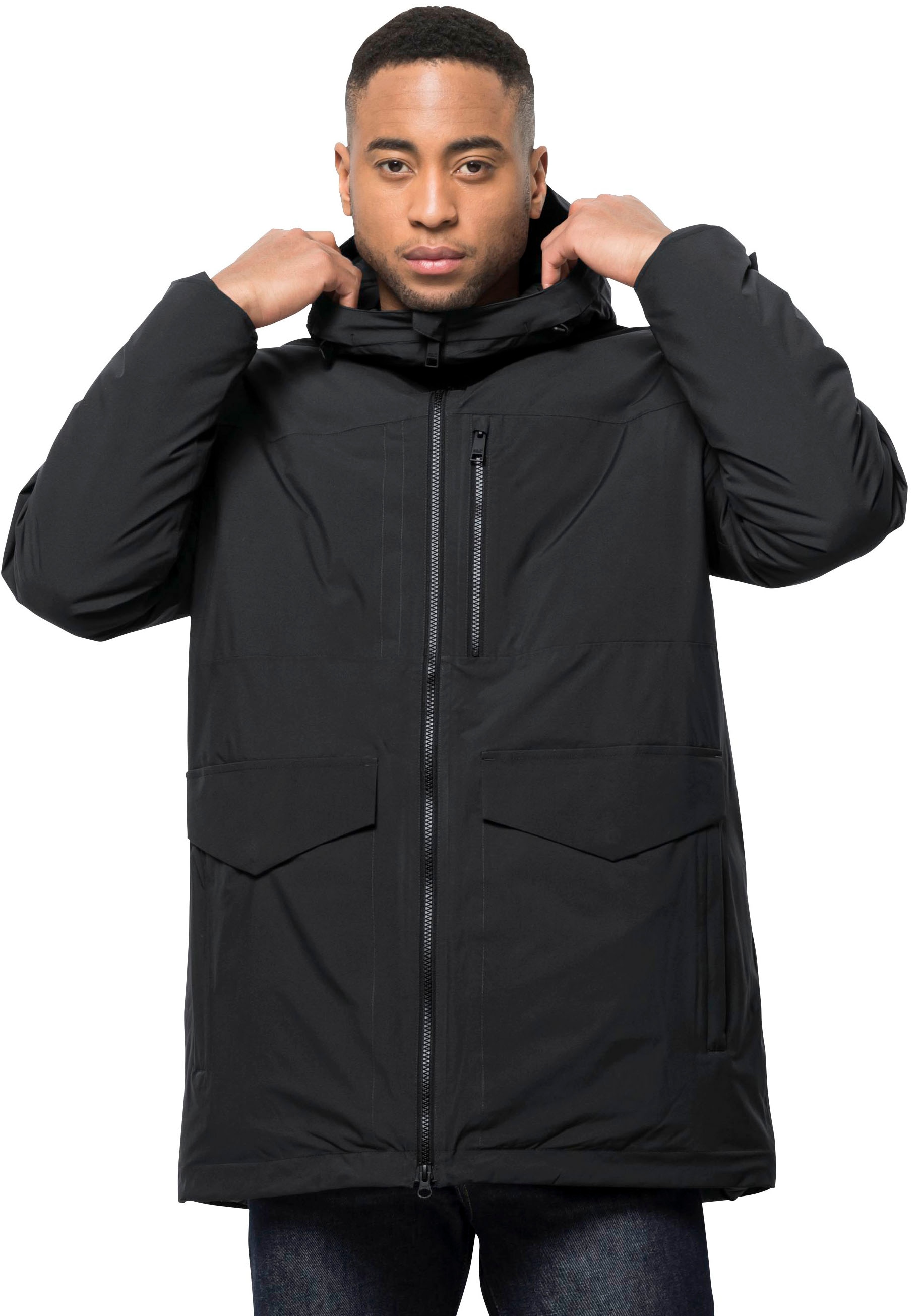 Jack Wolfskin Funktionsparka "KOENIGSBAU", mit Kapuze, Wärmend, winddicht, günstig online kaufen
