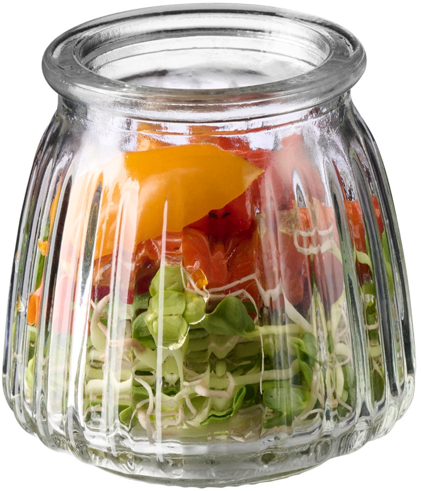 APS Vorratsglas »Gourmetgläser 12er Set, Ø 6,5 cm, Höhe 7 cm, 120 ml«, (Set, 12 tlg.), Glas (ohne Deckel)