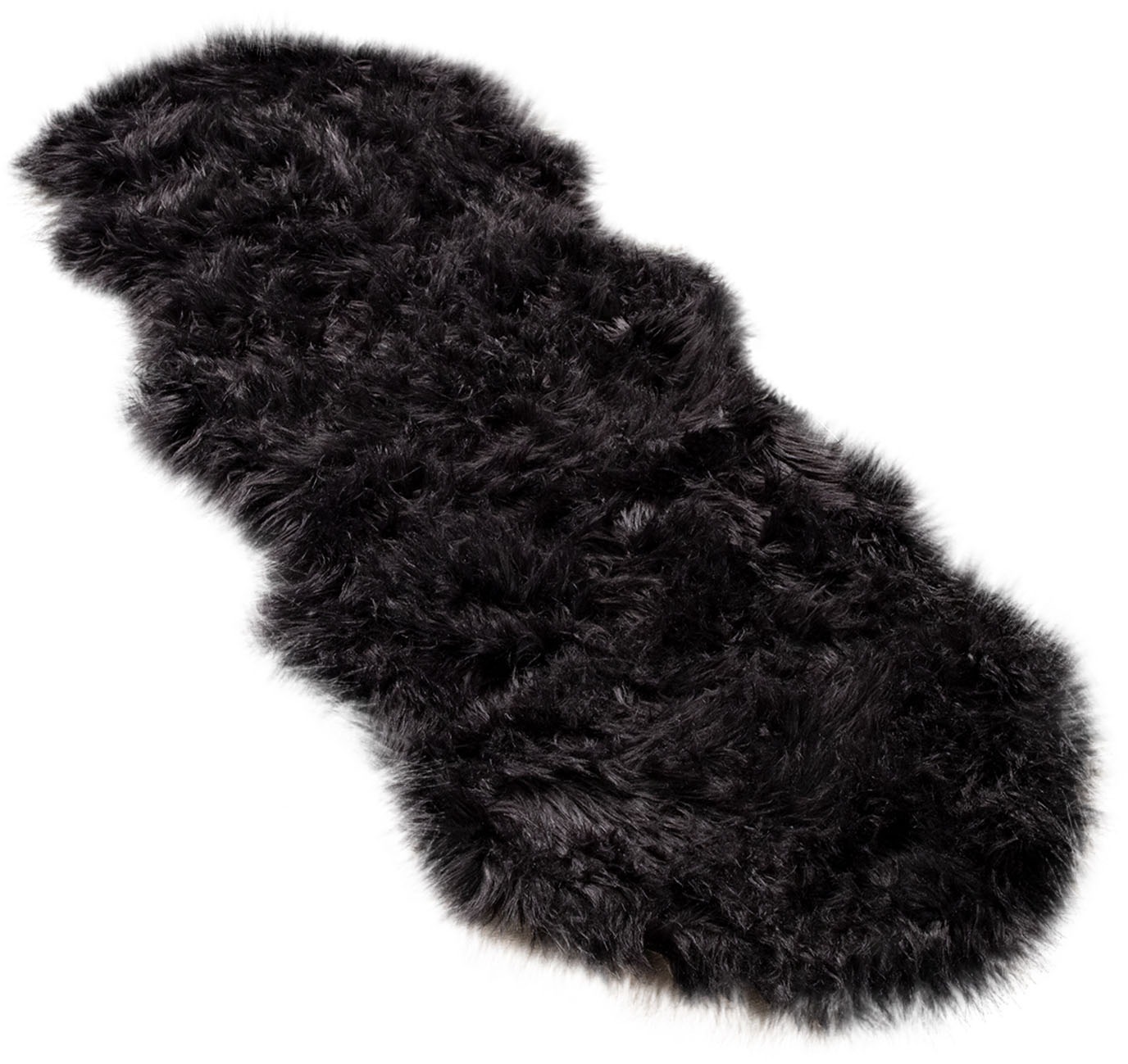 Paco Home Fellteppich "Playa 960" fellförmig 64 mm Höhe Kunstfell, Flokati- günstig online kaufen