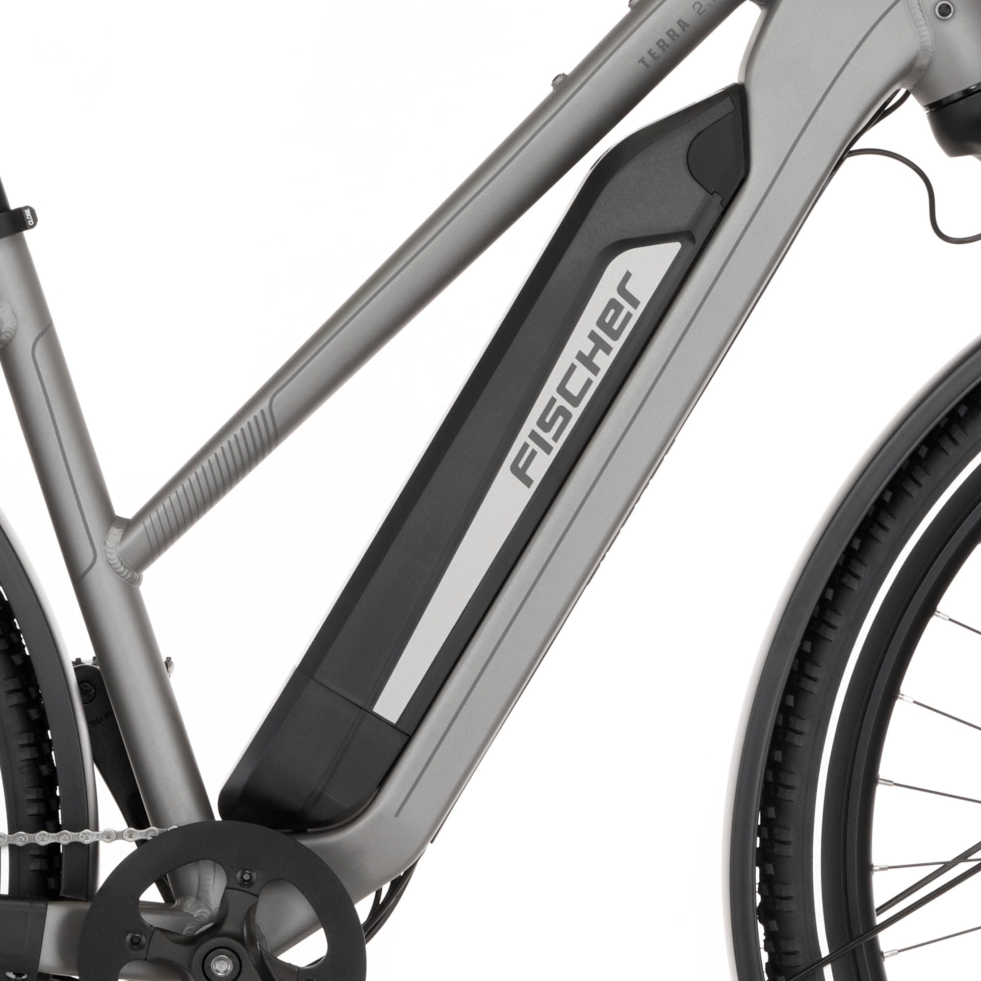 FISCHER Fahrrad E-Bike »TERRA 2.2 459«, 8 Gang, Shimano, ACERA, (mit Akku-Ladegerät-mit Werkzeug)