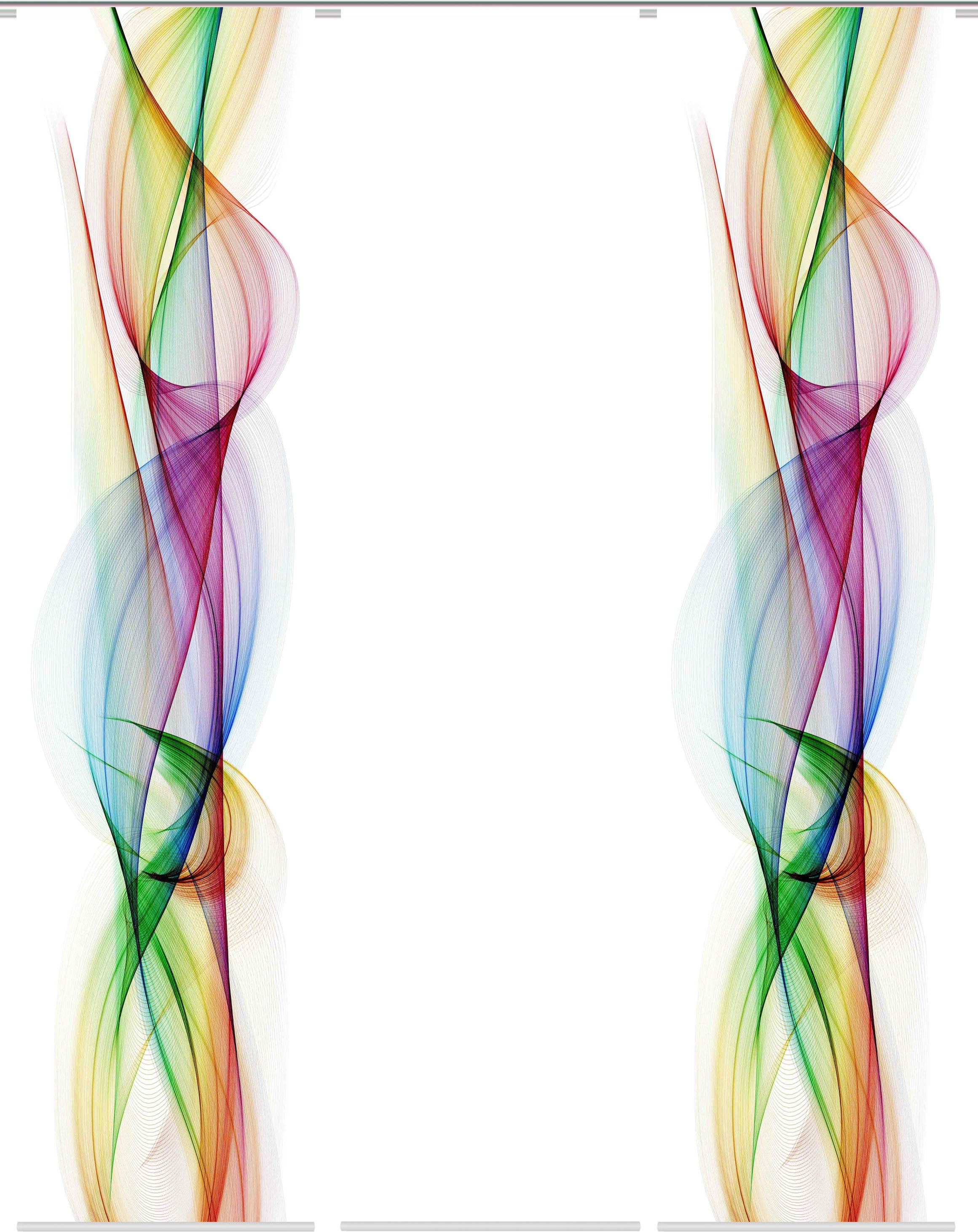 HOME WOHNIDEEN Schiebegardine "BOLGE" Paneelwagen 1 Stk. tlg. DIGITALDRUCK günstig online kaufen