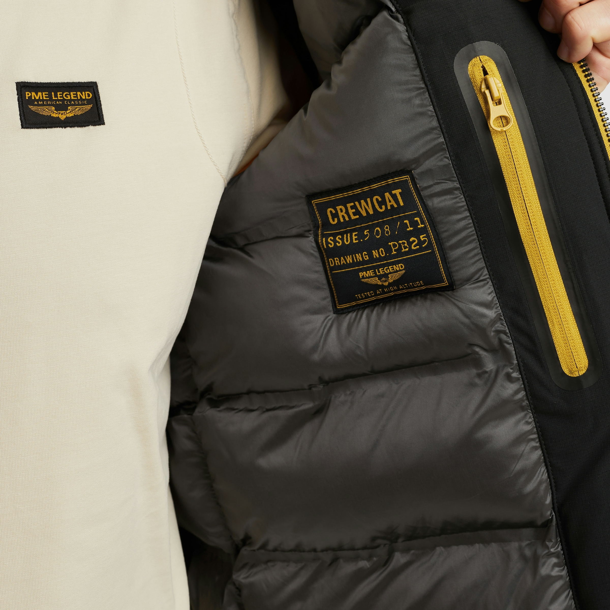 PME LEGEND Steppjacke »CREWCAT«, mit Kapuze, Wind- und wasserabweisend, wärmende Polyesterfüllung