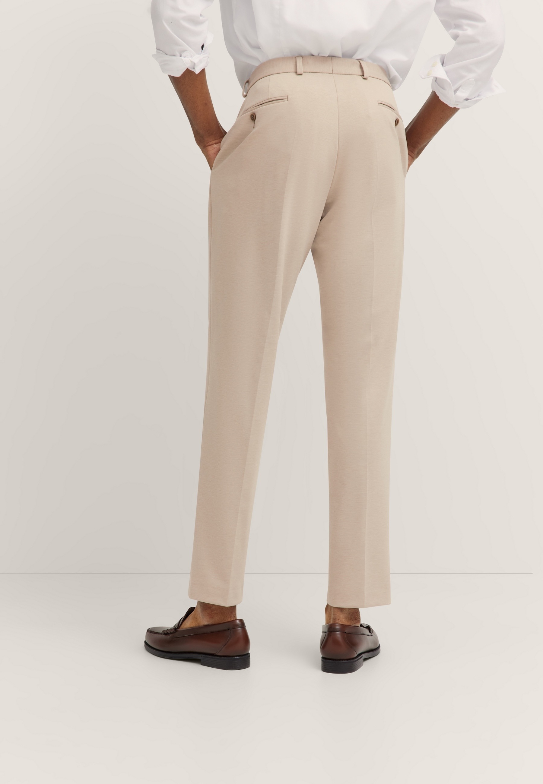 bugatti Anzughose »Regular Fit«  Jersey-Artikel mit Stretch