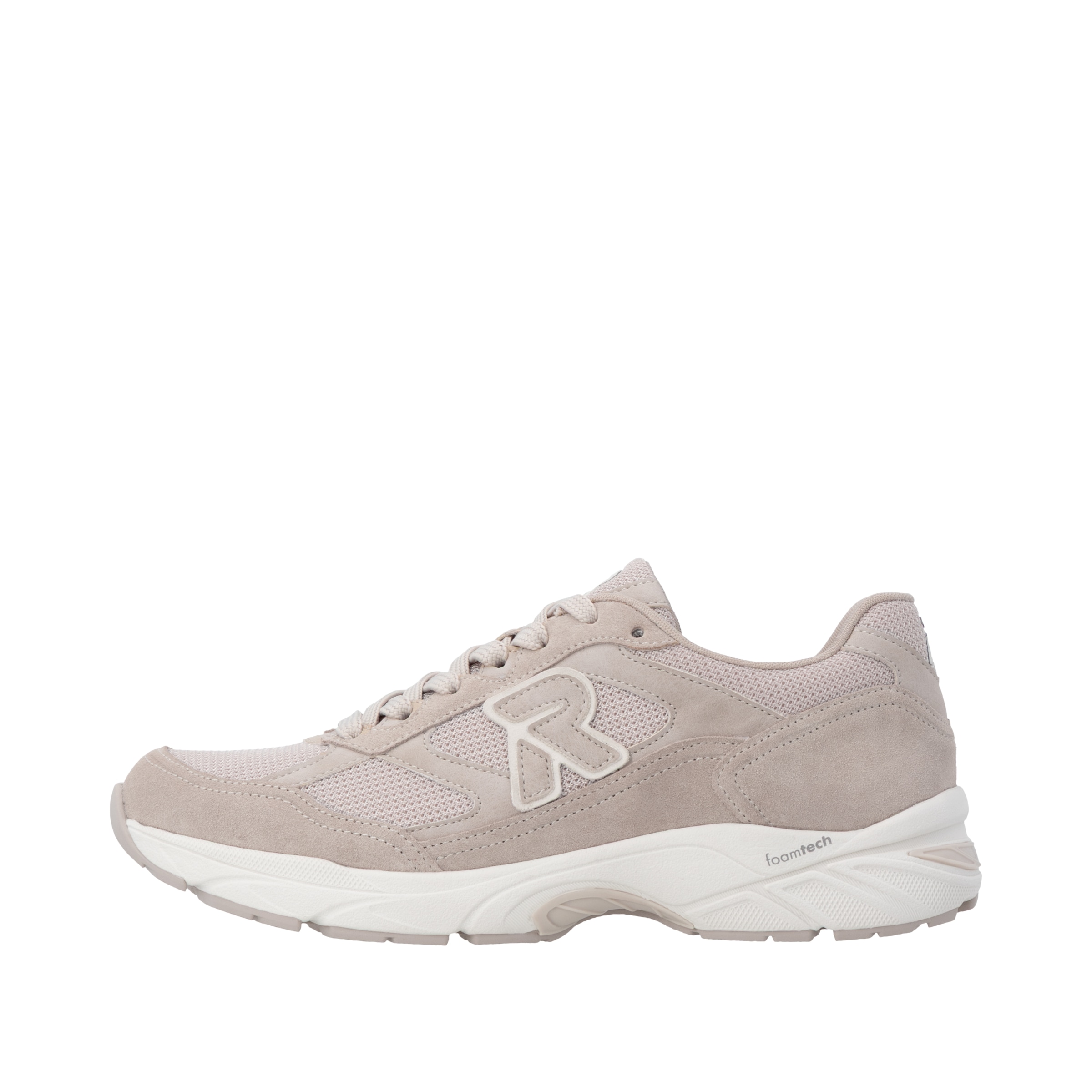 RIEKER Sport Sneaker  Halbschuh, Schnürschuh mit Logoemblem und Wechselfußbett
