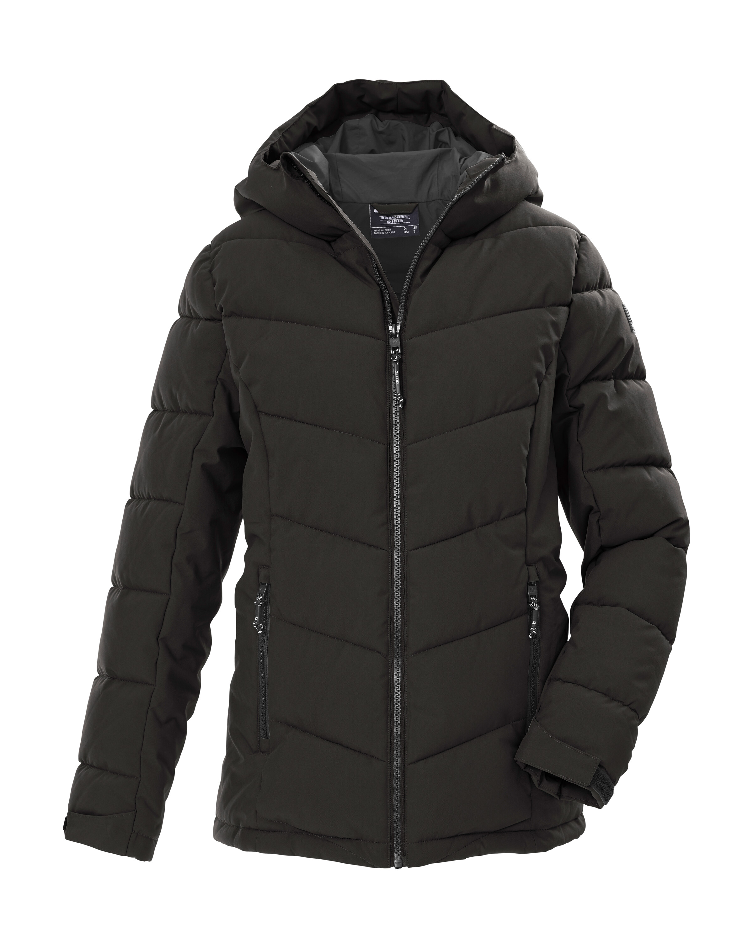 Killtec Steppjacke "KOW 261 WMN QLTD JCKT" Gefütterte Steppjacke, wasserabweisend, winddicht, Kapuze mit Schirm