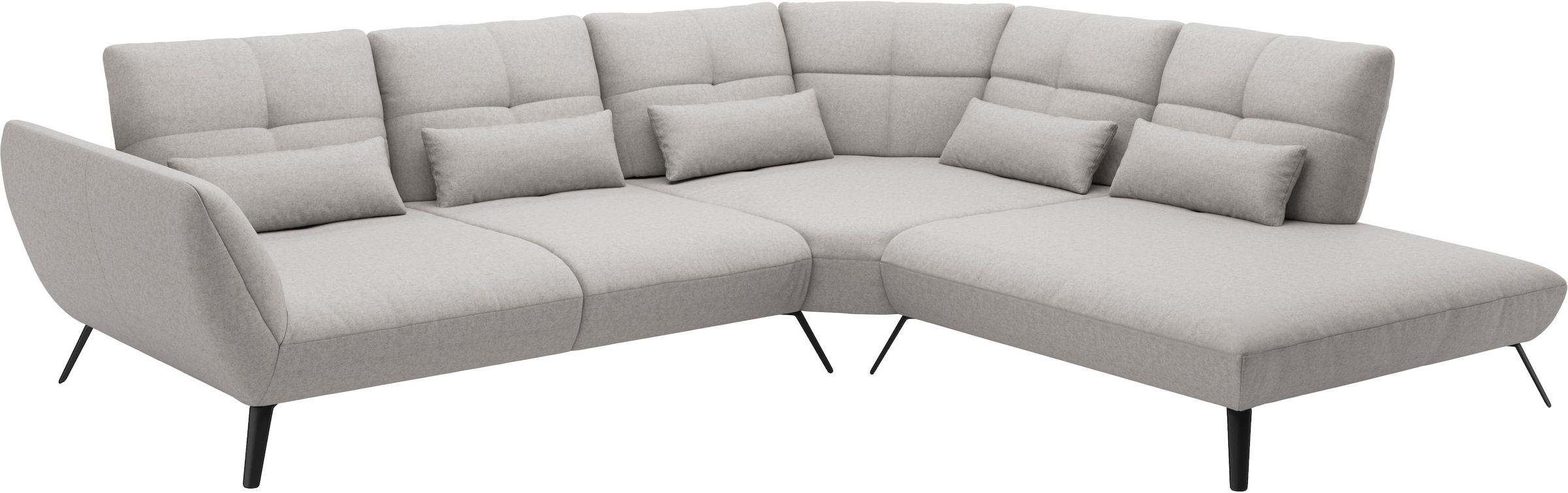 Places of Style Ecksofa »Mikado L-Form«, inkl. Sitztiefenverstellung und Armteilverstellung