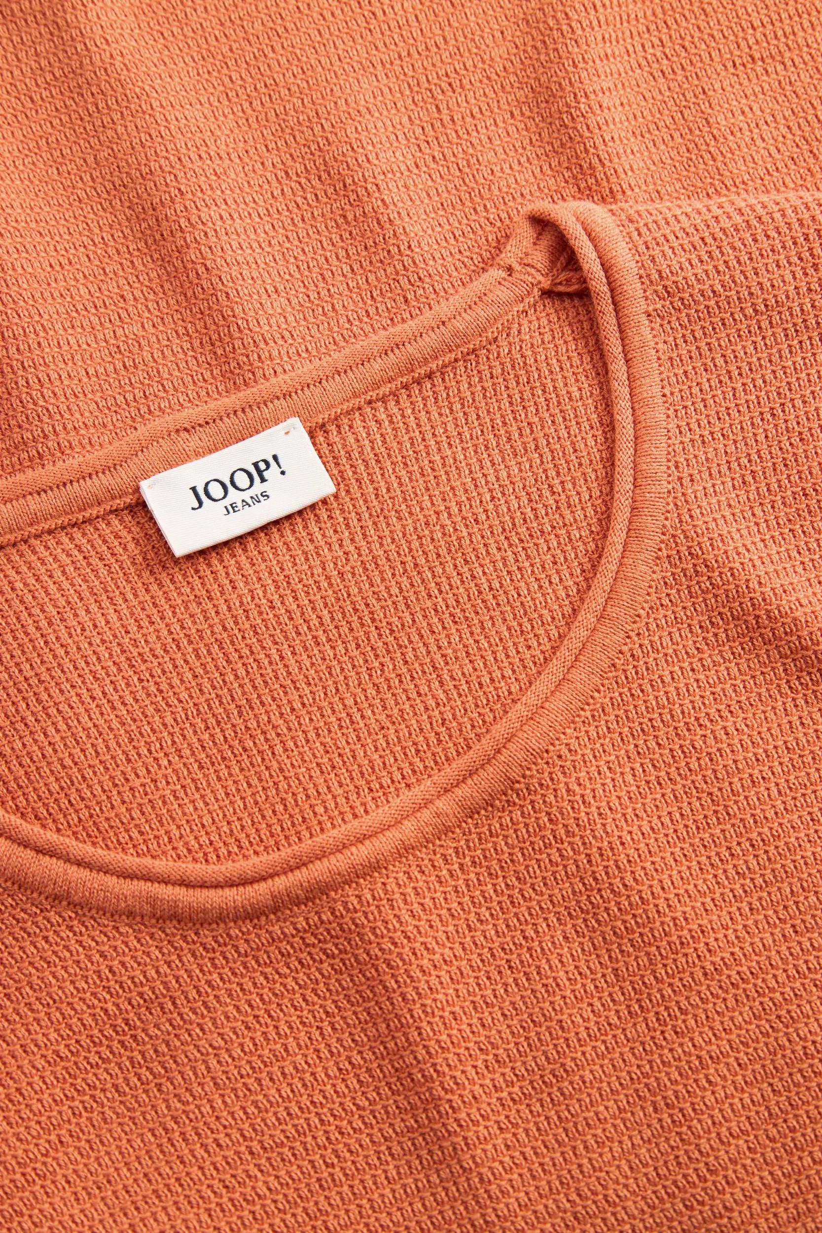 Joop Jeans Rundhalspullover »Svenor« mit feinem Strukturmuster