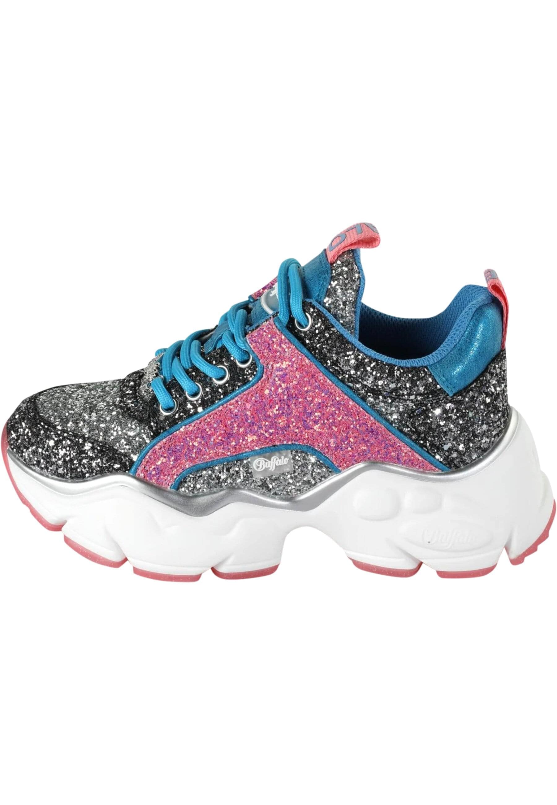 Buffalo Trainingsschuh »Buffalo Damen Buffalo Binary Glam Vegan Glitter«