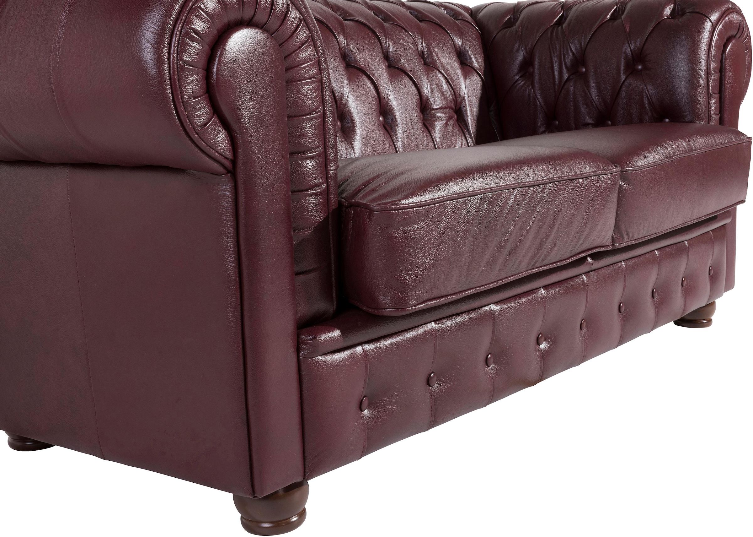 Max Winzer® Chesterfield-Sofa »Bristol«, mit edler Knopfheftung, Breite 172 cm