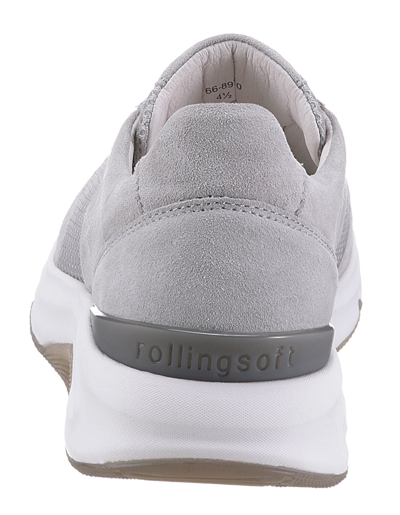Gabor Rollingsoft Keilsneaker, in sportivem Design, Freizeitschuh, Halbschuh, Schnürschuh