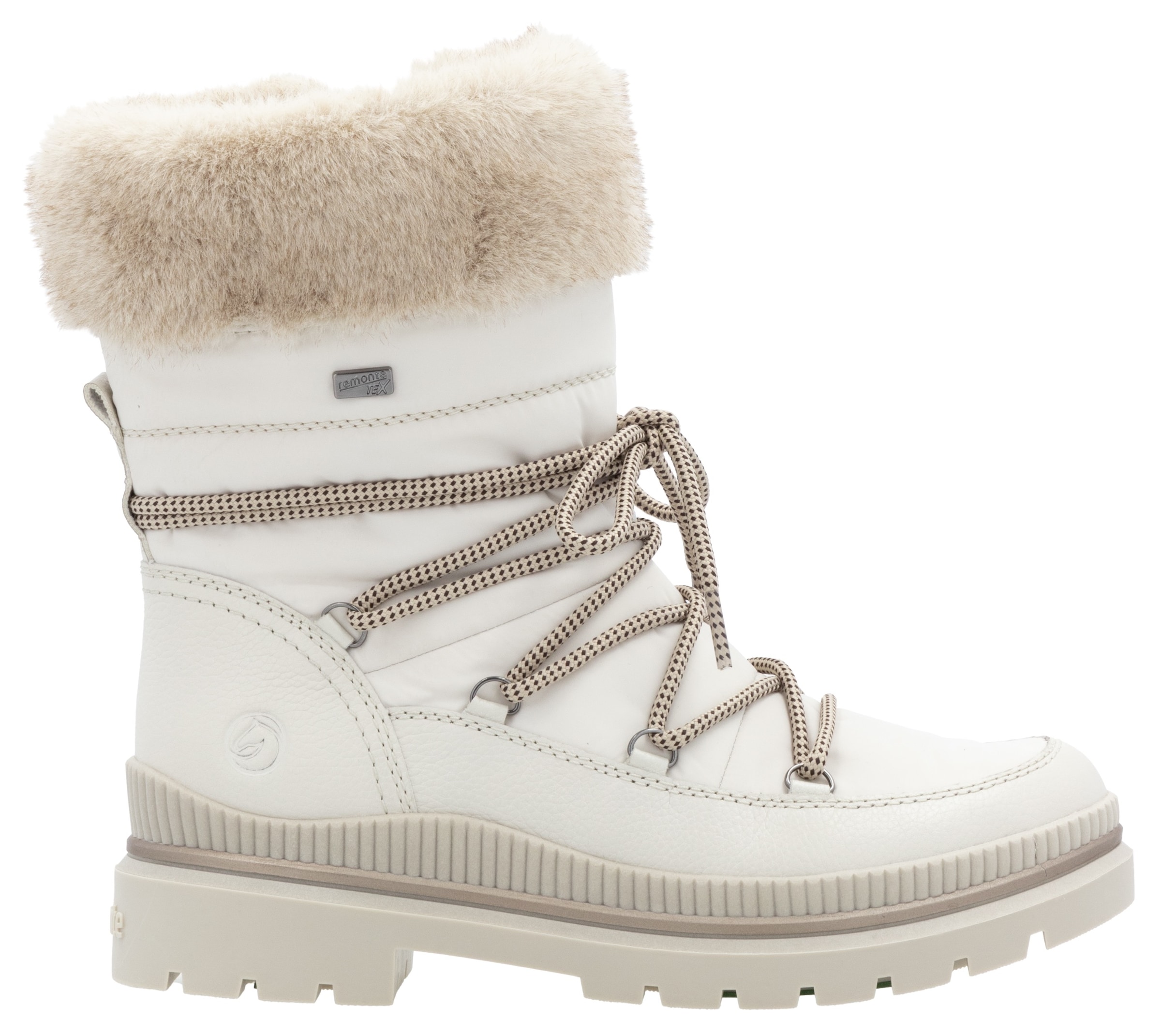 Remonte Winterboots, Blockabsatz, Winterstiefelette mit wasserabweisender TEX-Membran