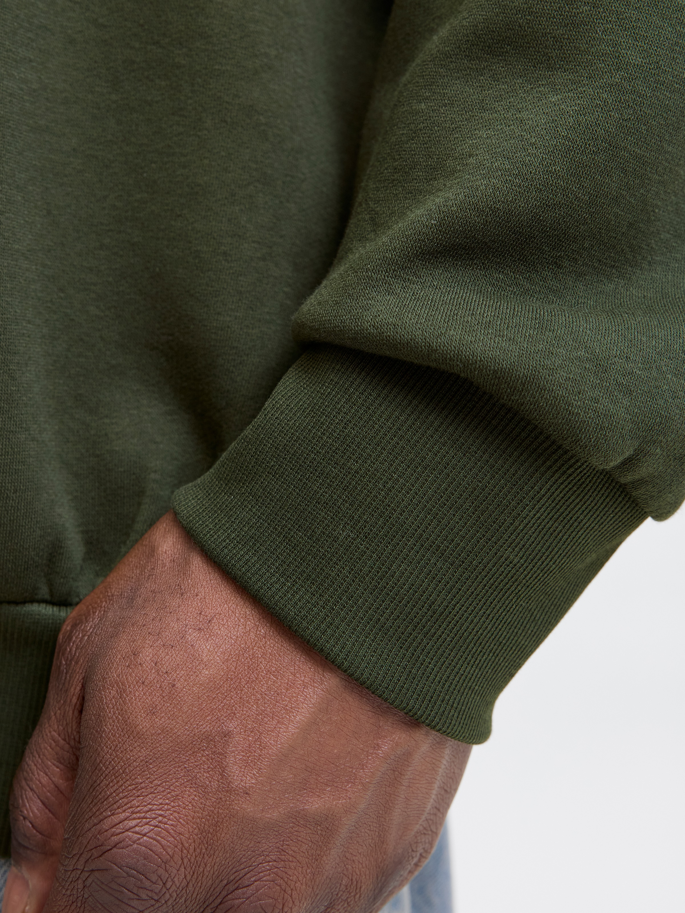 Thumbnail - Jack & Jones PlusSize Hoodie "JJELOGO SWEAT HOOD 2 COL 24/25 NOOS PLS", mit Logo Frontprint