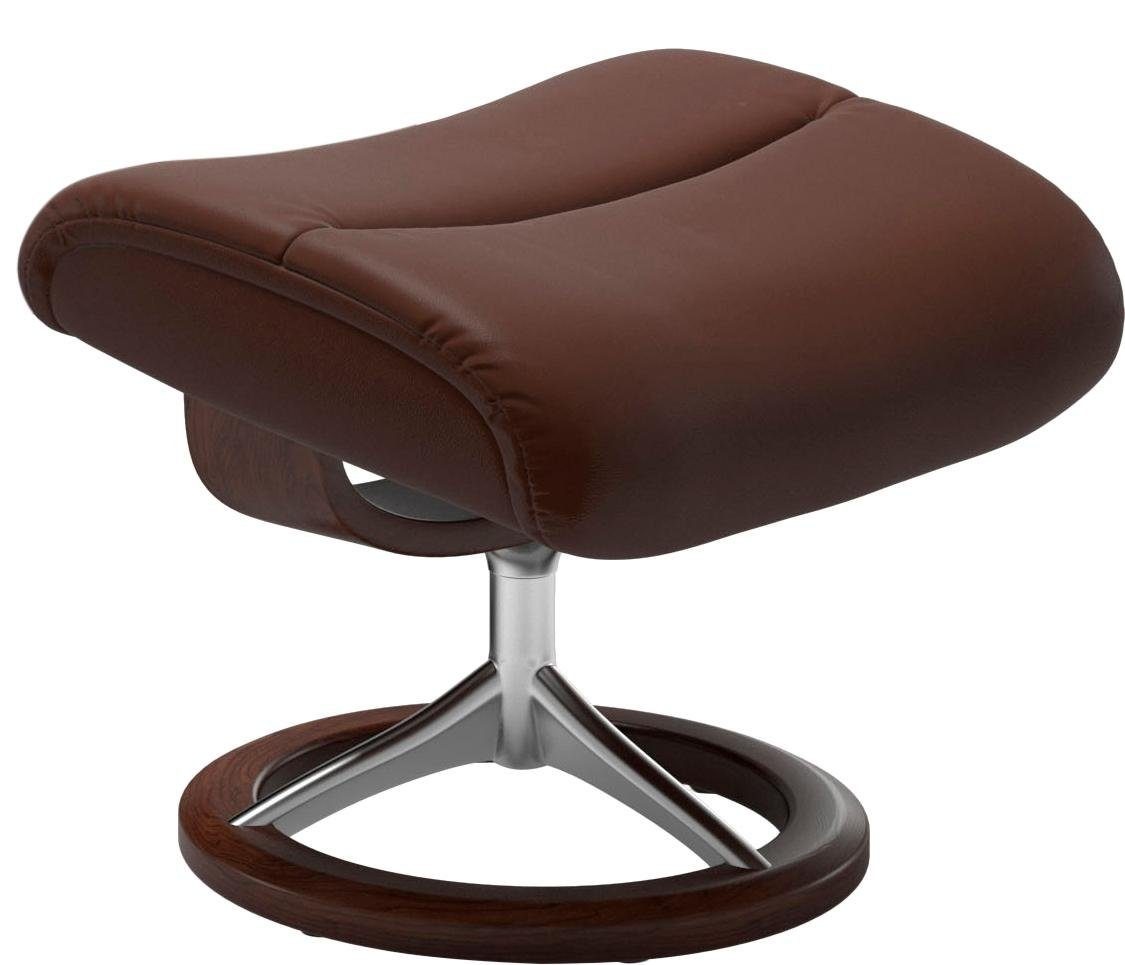 Stressless® Fußhocker »View«, mit Signature Base,Gestell Braun