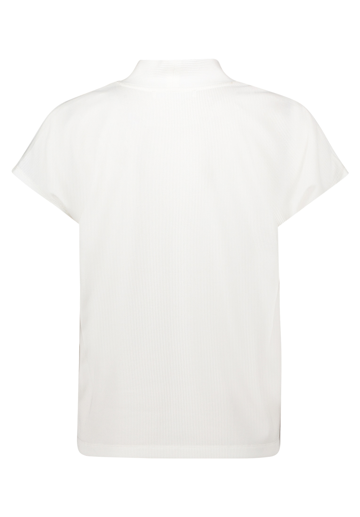 Betty&Co Kurzarmshirt »Betty & Co Damen Casual-Shirt mit V-Ausschnitt«, (1 tlg.), Struktur