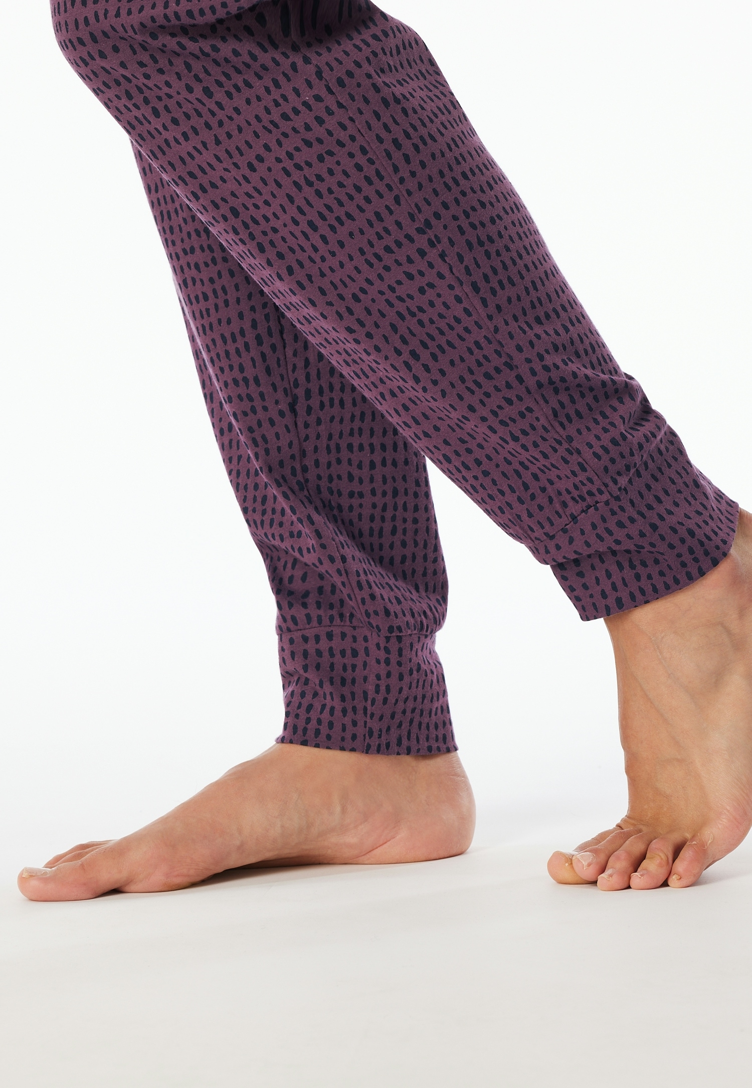 uncover by SCHIESSER Schlafanzug »UNCOVER Nightwear«, (2 tlg.), Baumwolle, Singel Jersey-Qualität, langärmelig, atmungsaktiv, bequem