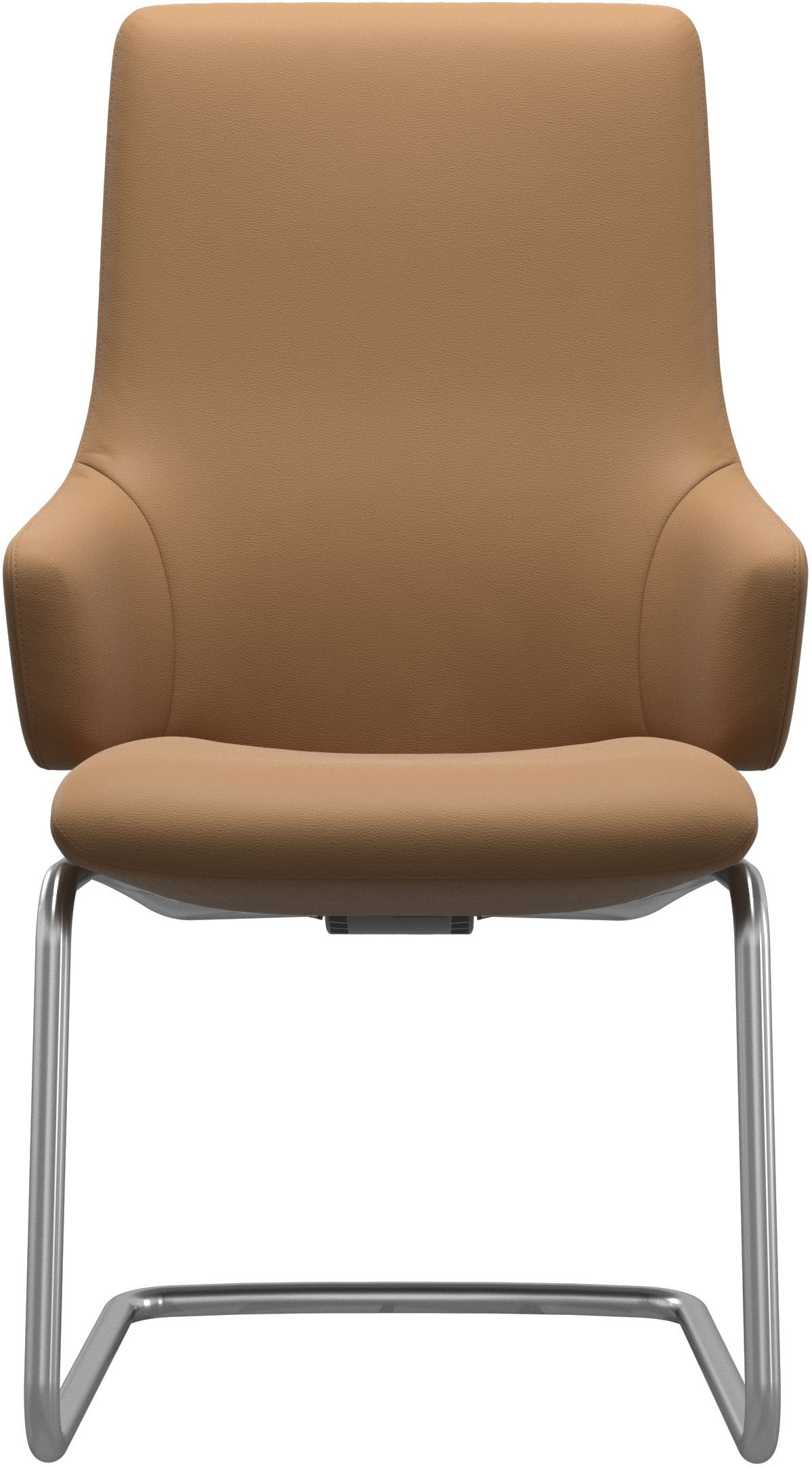 Thumbnail - Stressless Polsterstuhl "Laurel", Leder PALOMA, High Back mit Armlehne, Größe L, mit Beinen aus Stahl in Schwarz matt