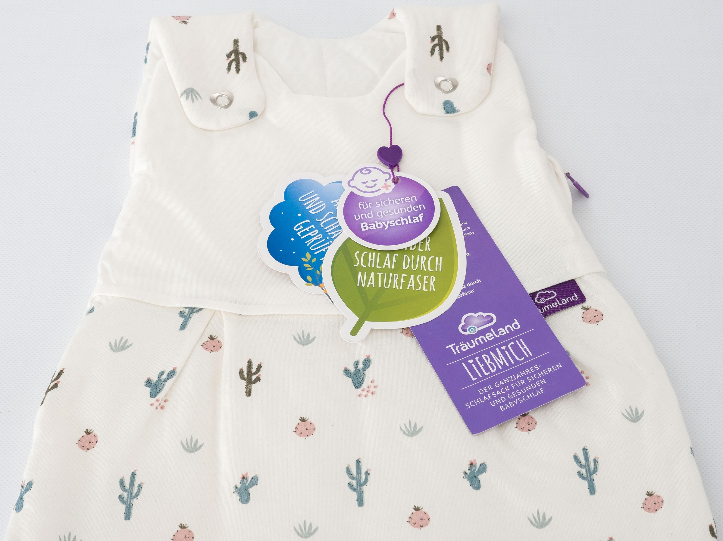 Träumeland Babyschlafsack »Set Kaktusliebe«, (Packung, 3 tlg., 3er-Pack)