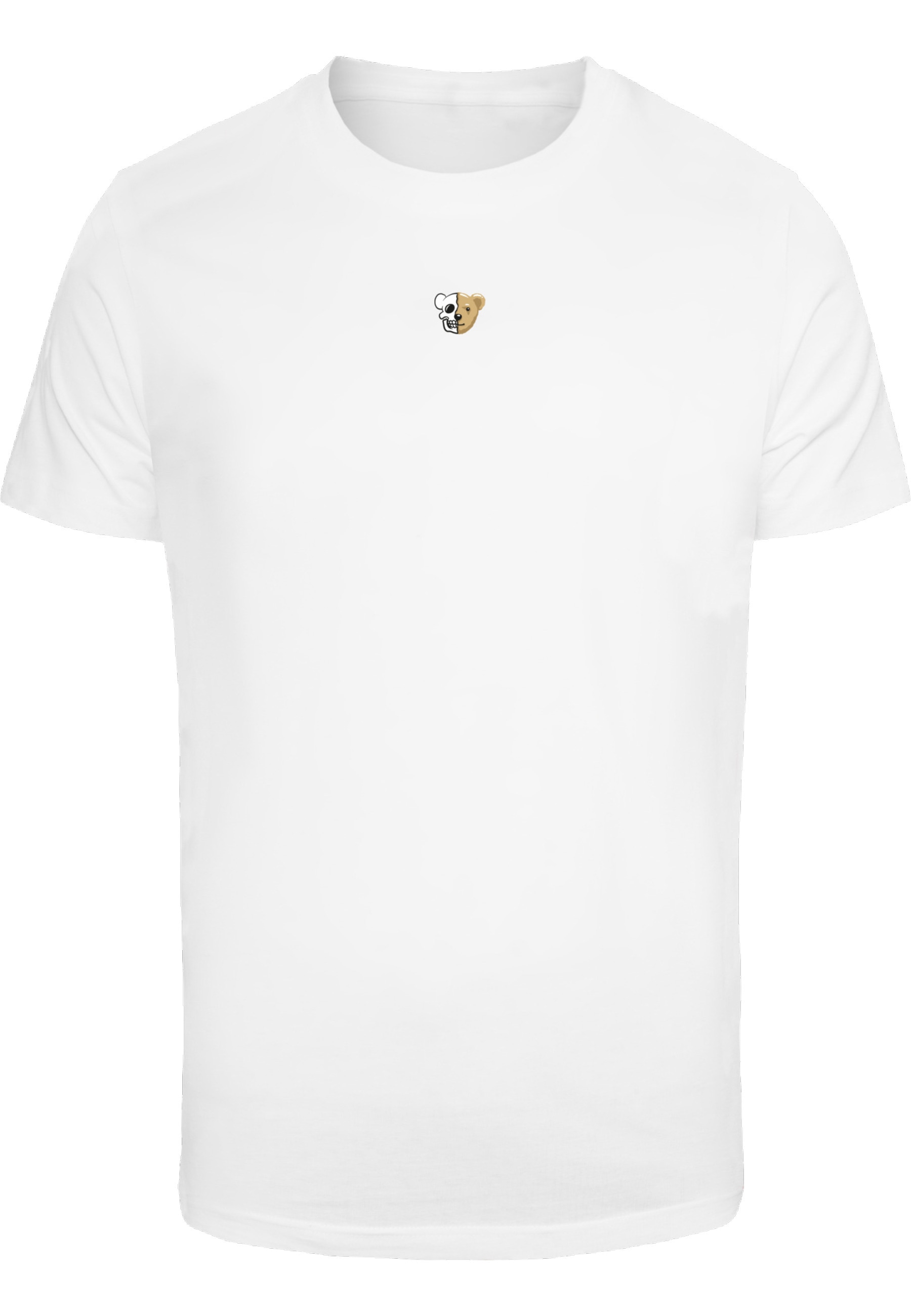 MisterTee T-Shirt "MisterTee Herren Skull Bear Tee" 1 Stk.