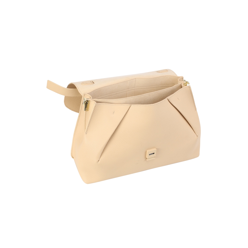 ekonika Henkeltasche, aus robustem Leder