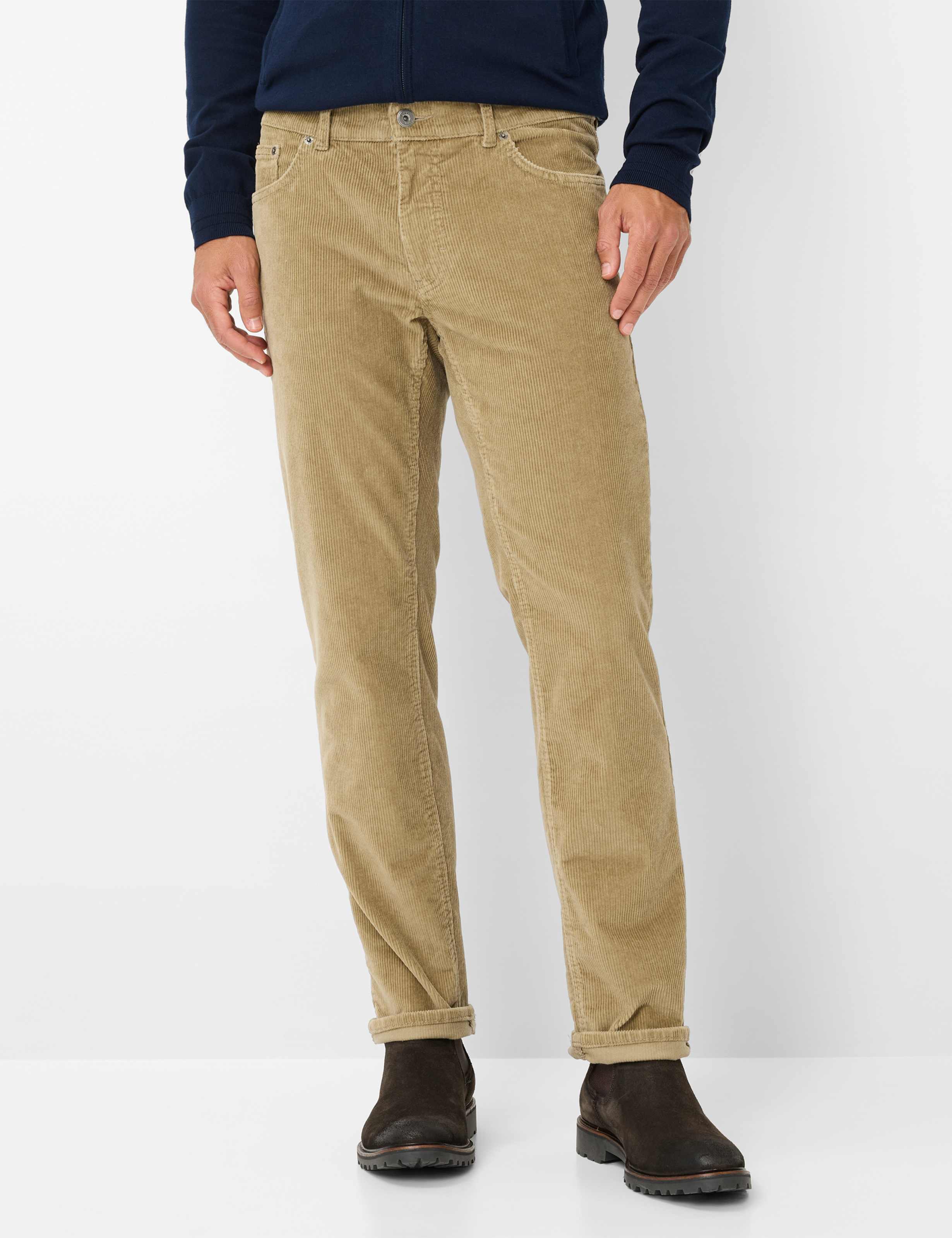 BRAX Herren 5-Pocket-Hose "Style COOPER"beige, Gr. 46, Web, 98% Baumwolle, 2% Elasthan, Hosen