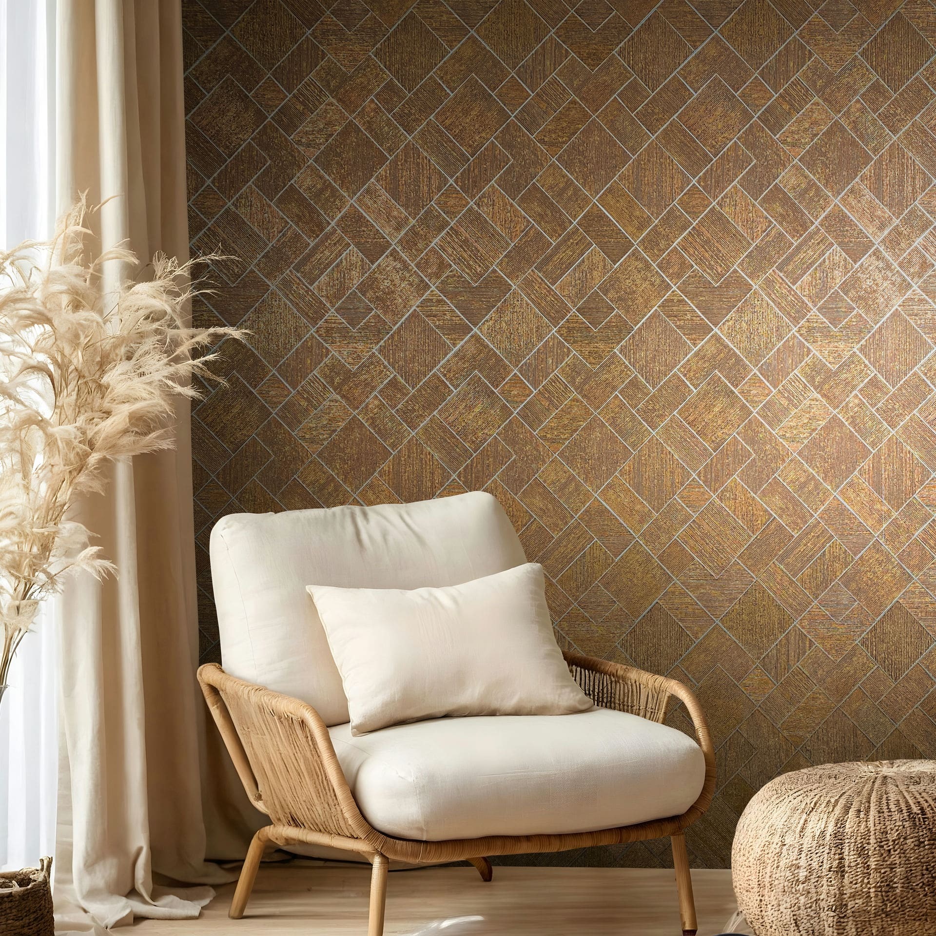 Marburg Vliestapete »Tapete Urban Lines«, geometrisch, moderne Vliestapete für Wohnzimmer Schlafzimmer Küche