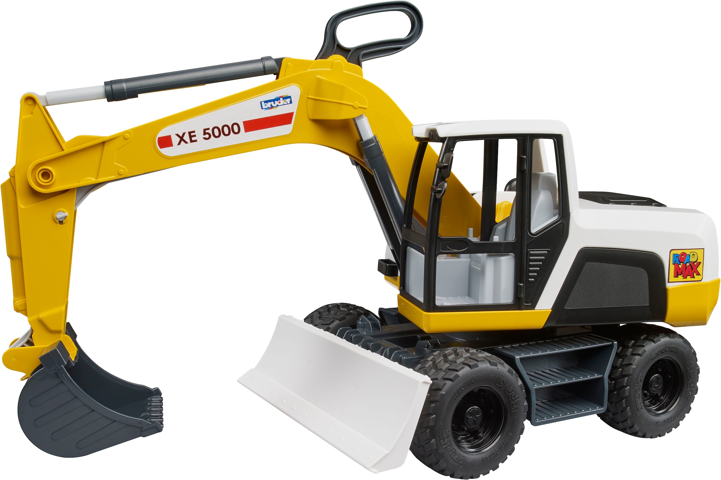 Bruder® Spielzeug-Bagger »Roadmax Mobilbagger 45 cm (03413)«, Made in Europe