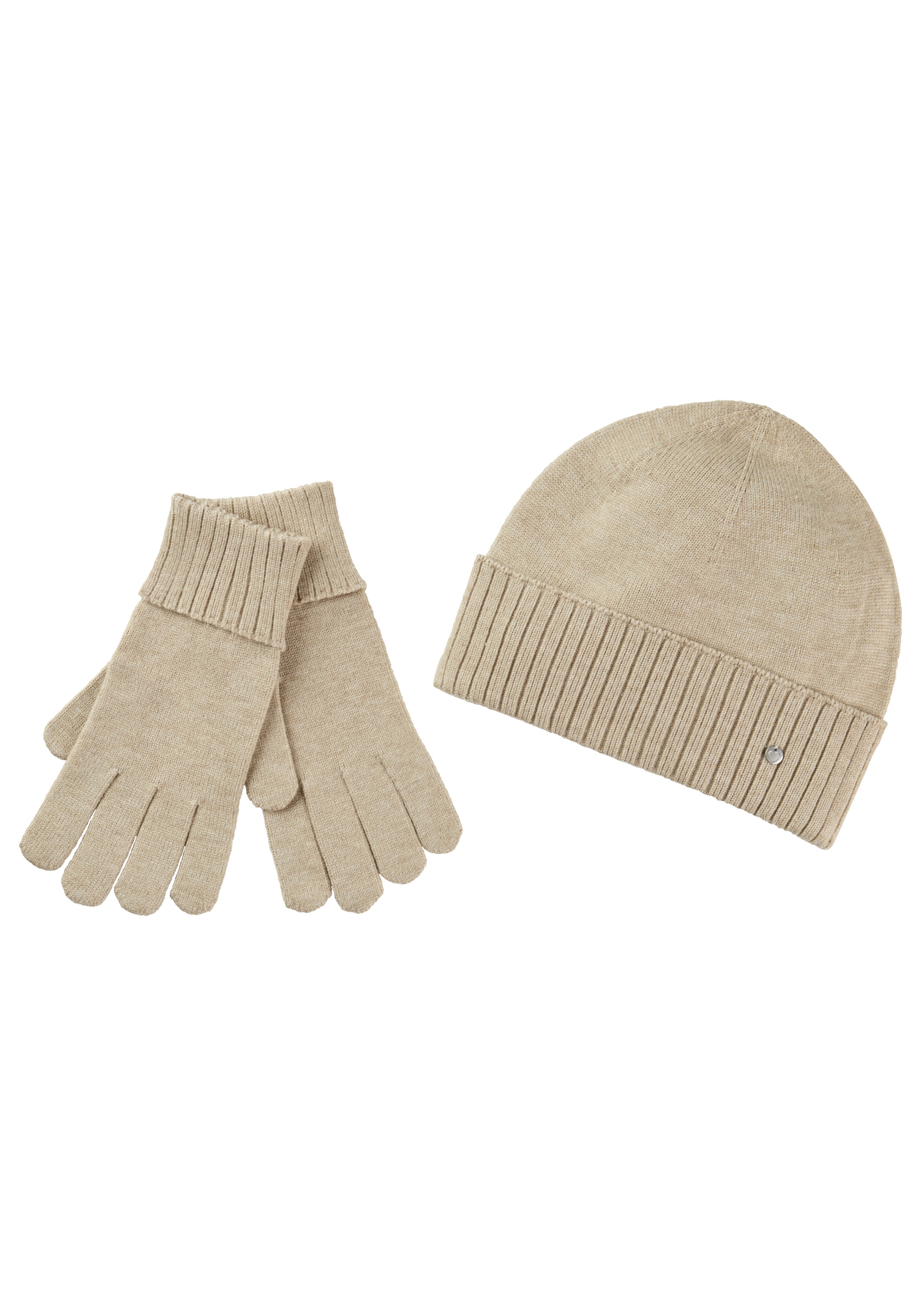 Laura Scott Strickmütze, (Set, 2 St., inkl. Handschuhe) günstig online kaufen