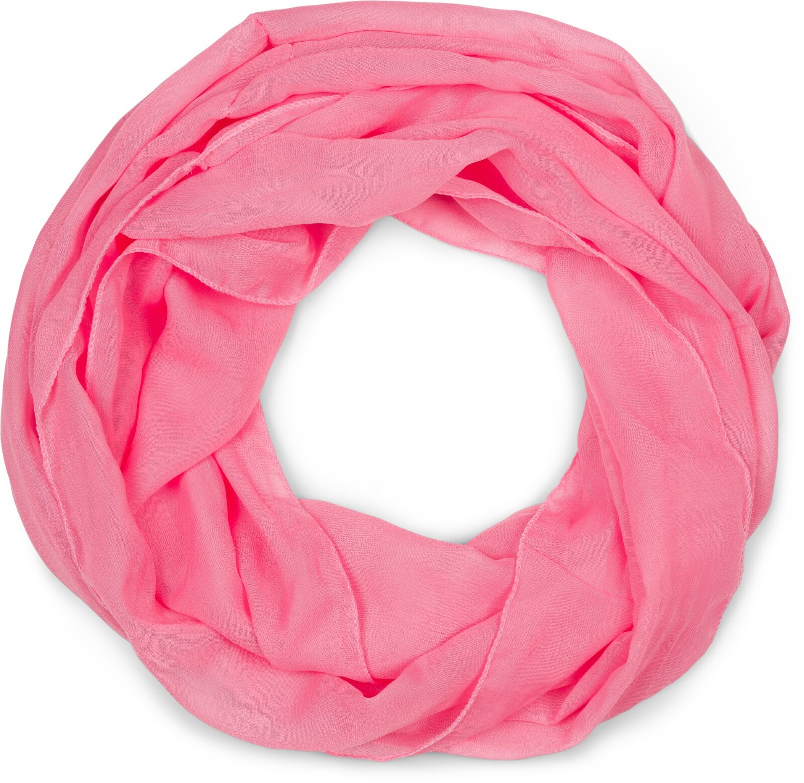 styleBREAKER Loop "Seidiger unifarbener Loop" 1 Stk.