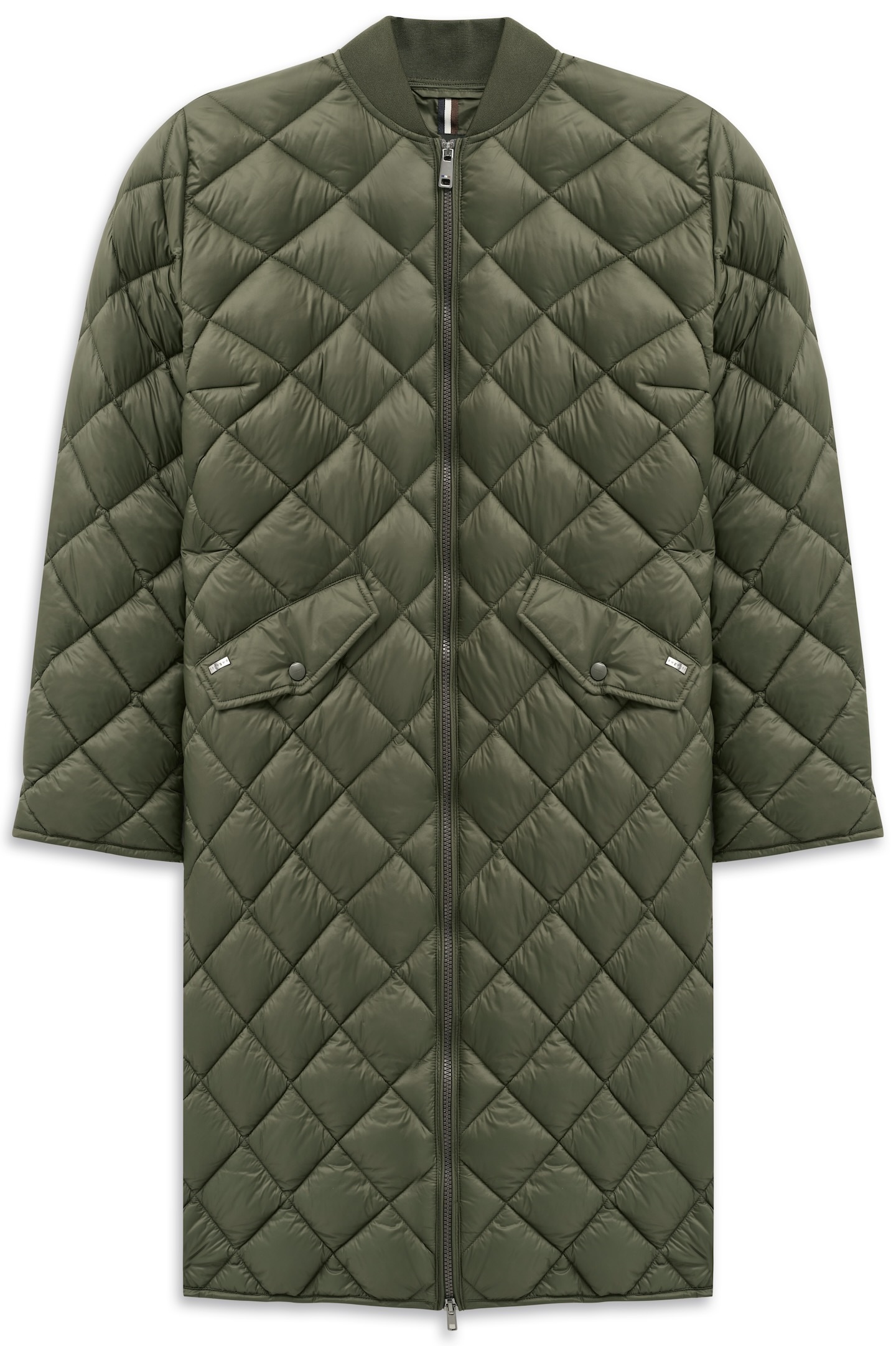 Thumbnail - bugatti Kurzmantel "Airseries" mit Rautensteppung & Collegekragen