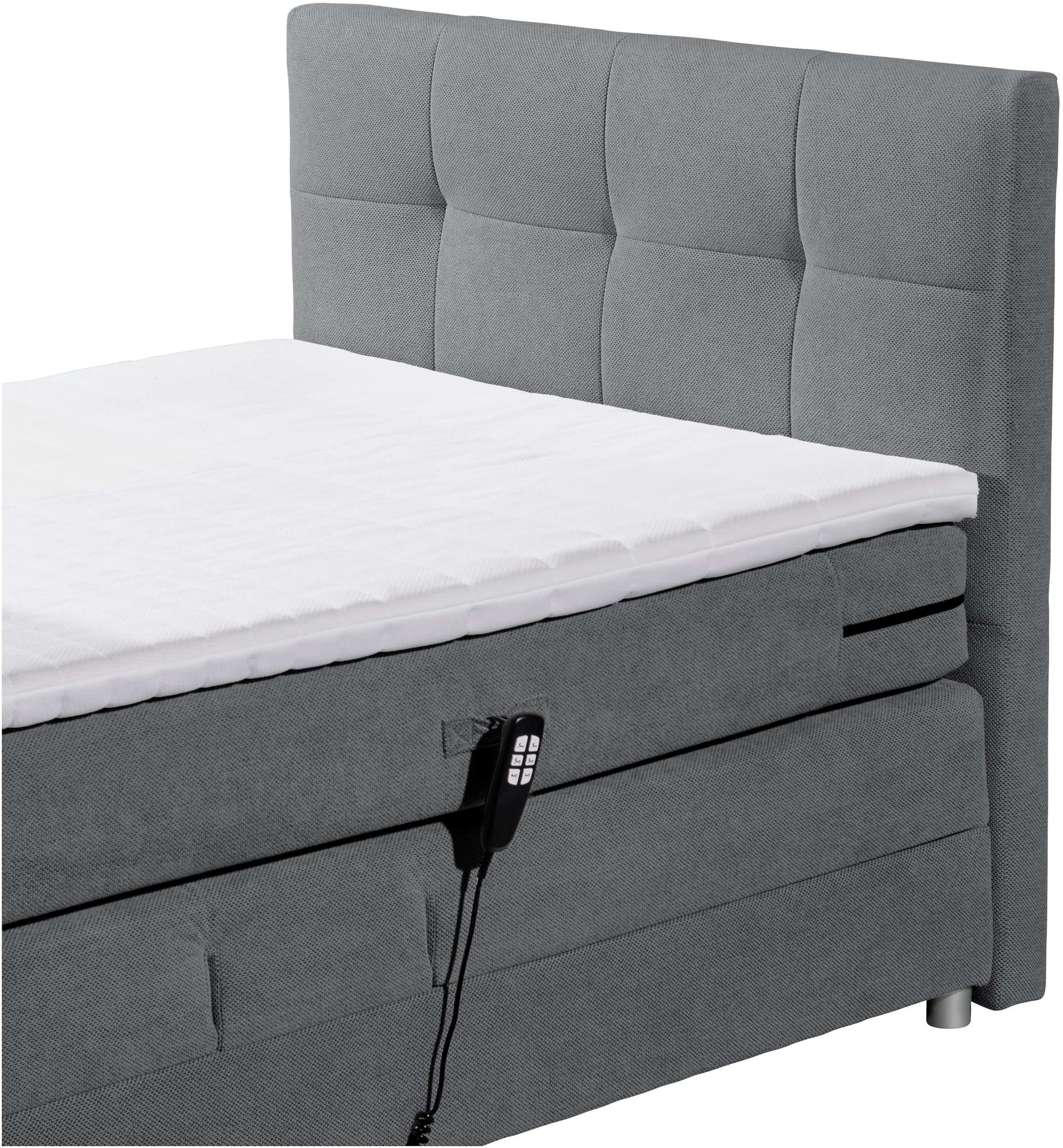 ED EXCITING DESIGN Boxspringbett »Toulouse B«, inkl. Motor
