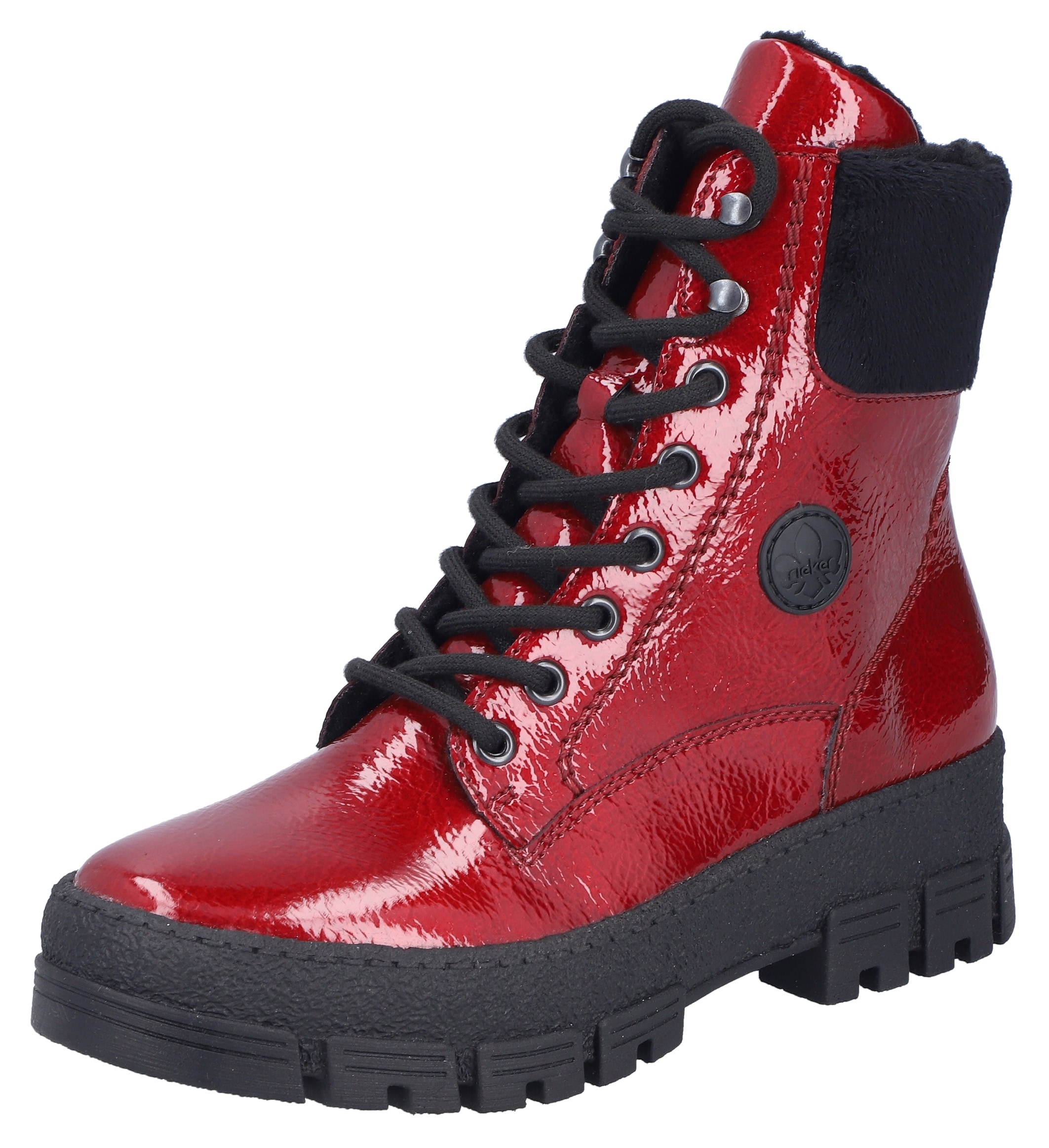Rieker Winterstiefelette, Plateauboots, Winterboots mit Innenreißverschluss günstig online kaufen