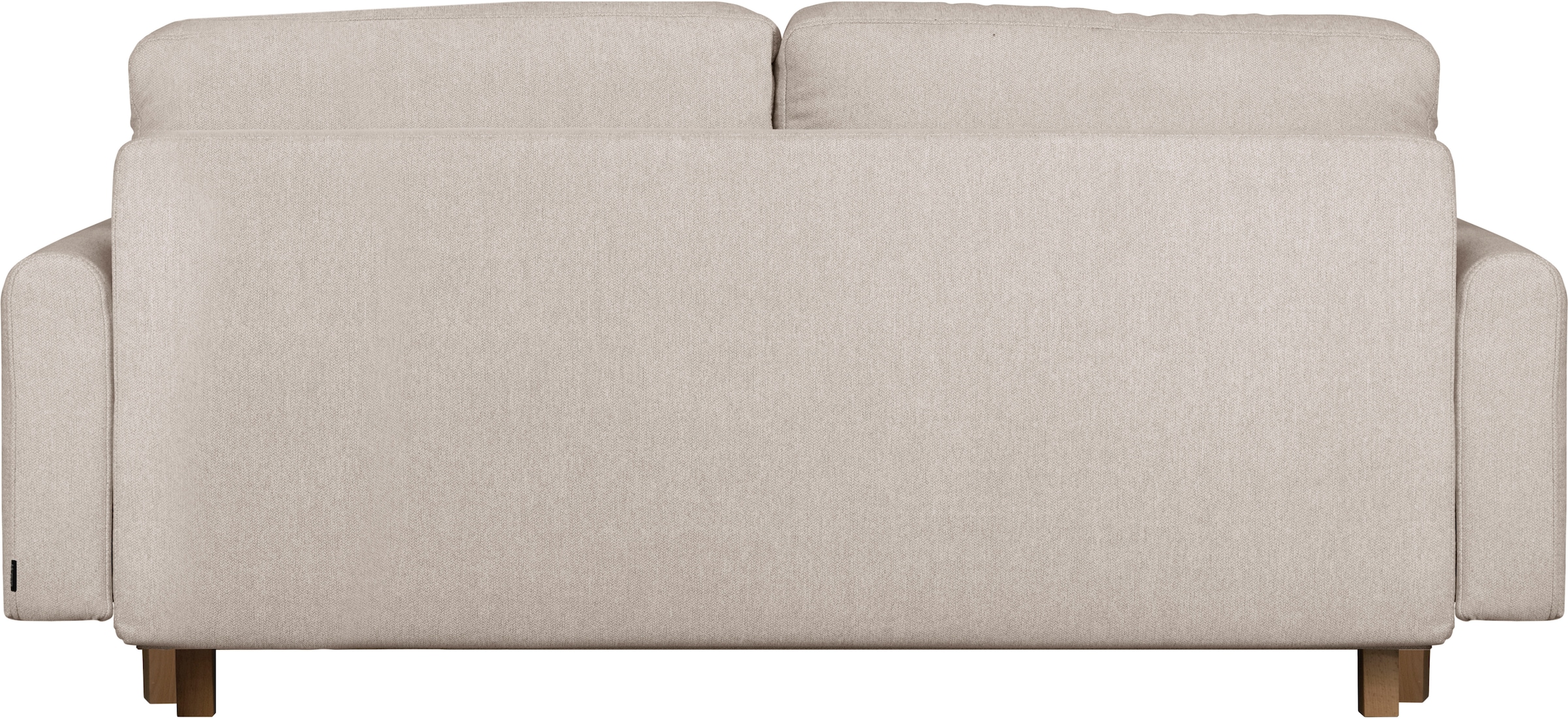 Home affaire 2-Sitzer »TRIPLO mit Wellenunterfederung, Maße B/T/H: 165/100/89 cm«, Sofa mit Steppung im Rückenbereich, incl. Rückenkissen und Zierkissen