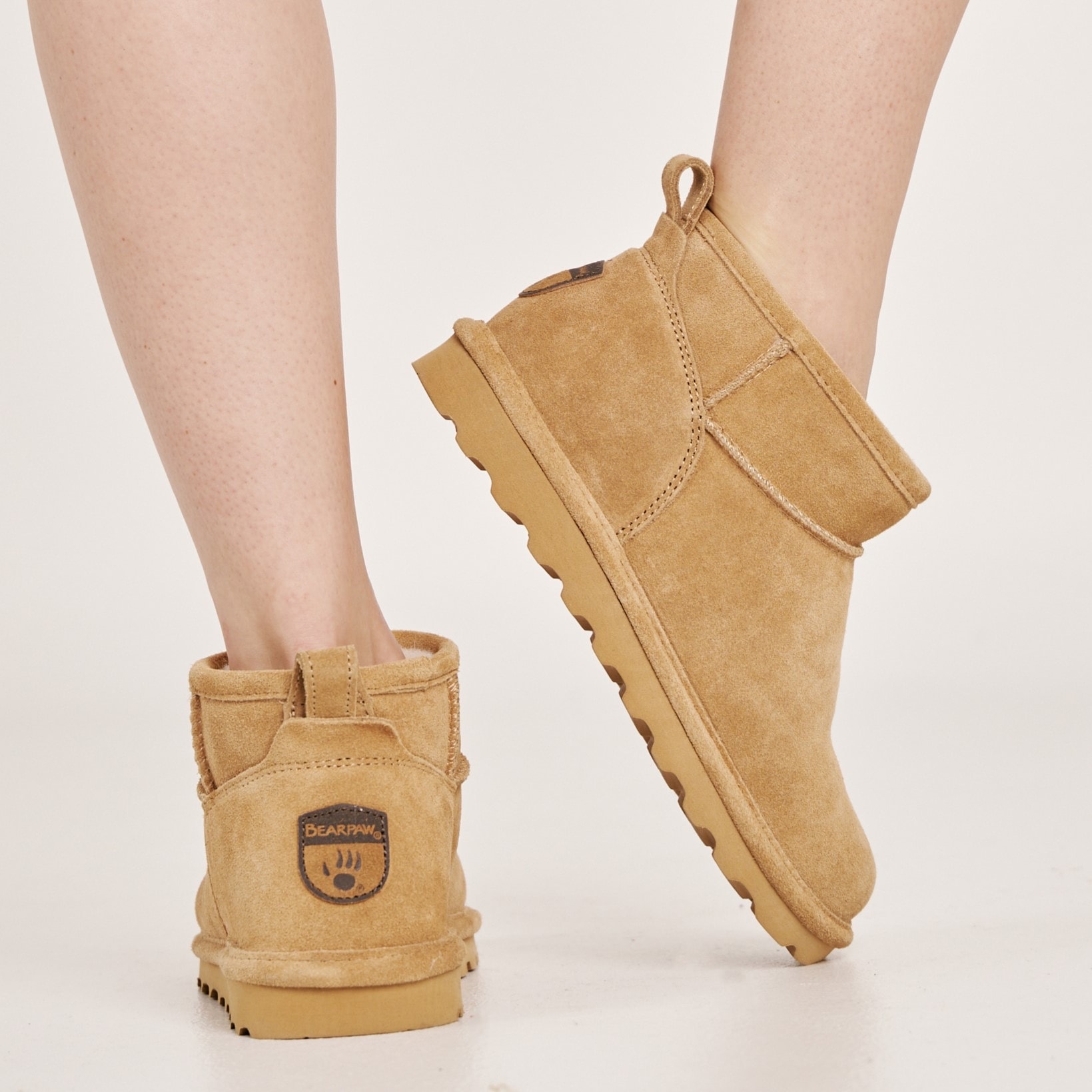 Bearpaw Winterboots »SHORTY«, Winterstiefel, Schlupfstiefel mit herausnehmbarer Innensohle