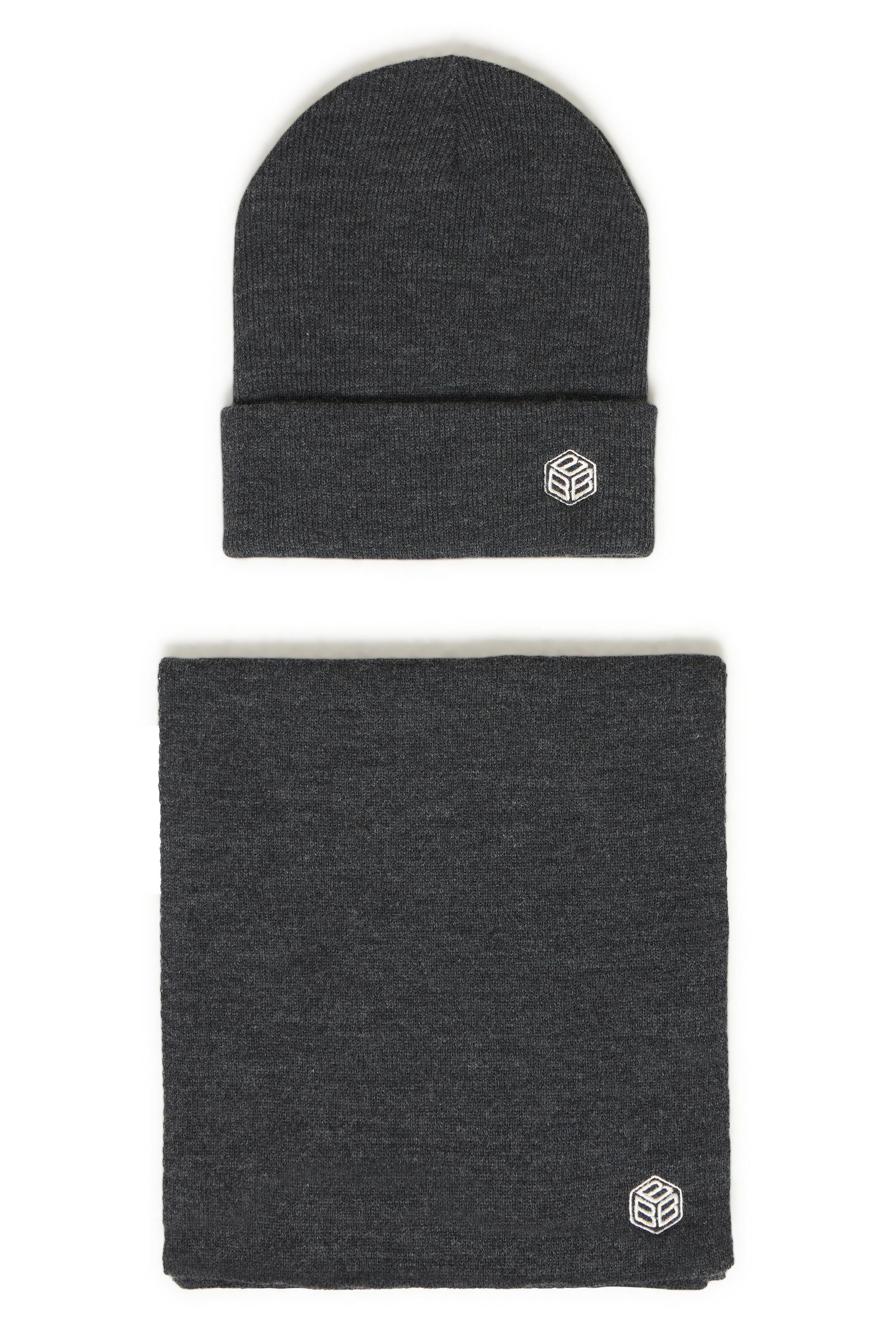 BLEND Herren Beanie "Beanie BHScean pack", grau, 100% Polyacryl PAN., Mützen