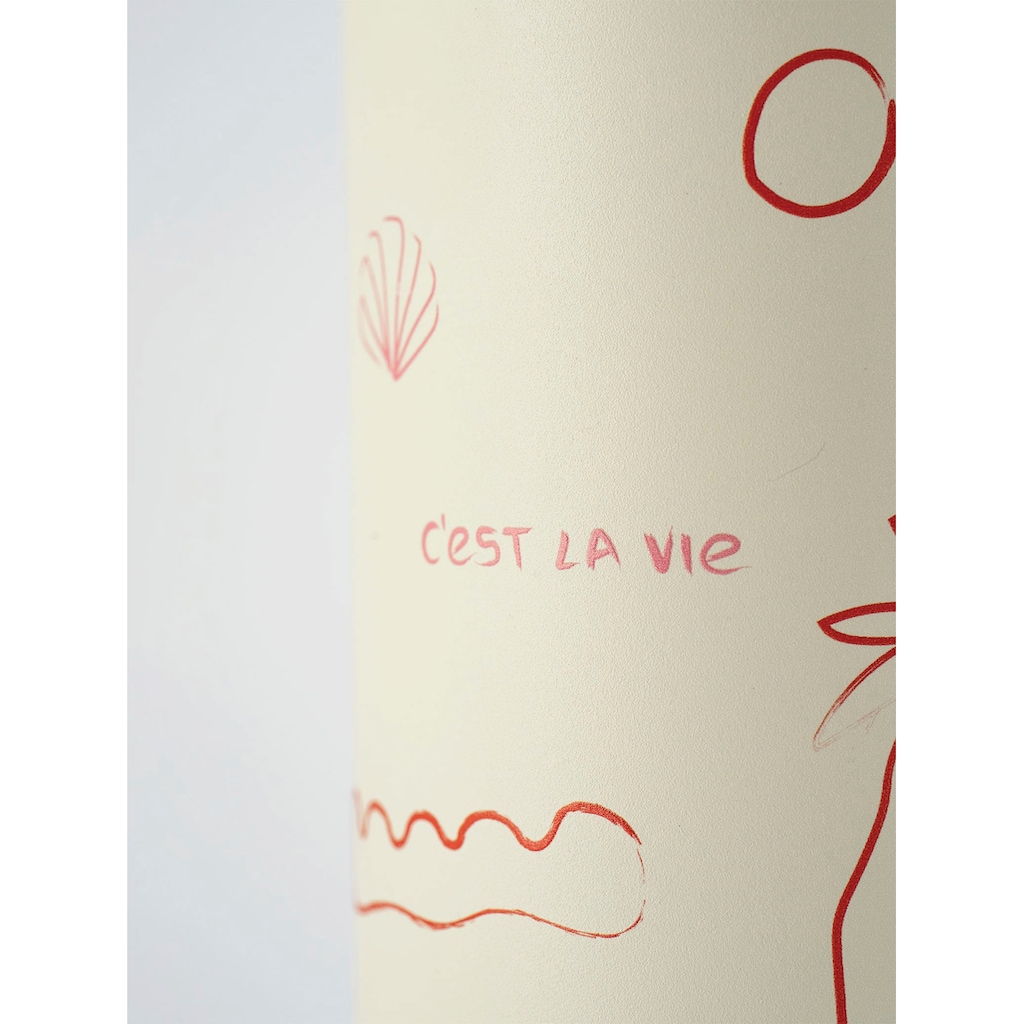 equa Isolierflasche »Timeless C'est la vie«