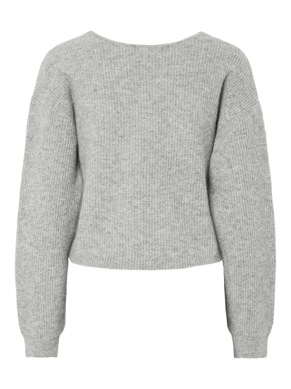 pieces Wickelpullover »PCSILLY LS REV WRAP KNIT NOOS BC« im Wickeldesign