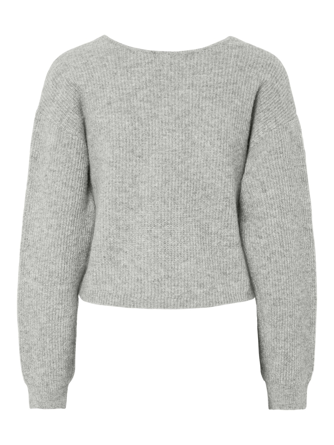 pieces Wickelpullover "PCSILLY LS REV WRAP KNIT NOOS BC" im Wickeldesign günstig online kaufen