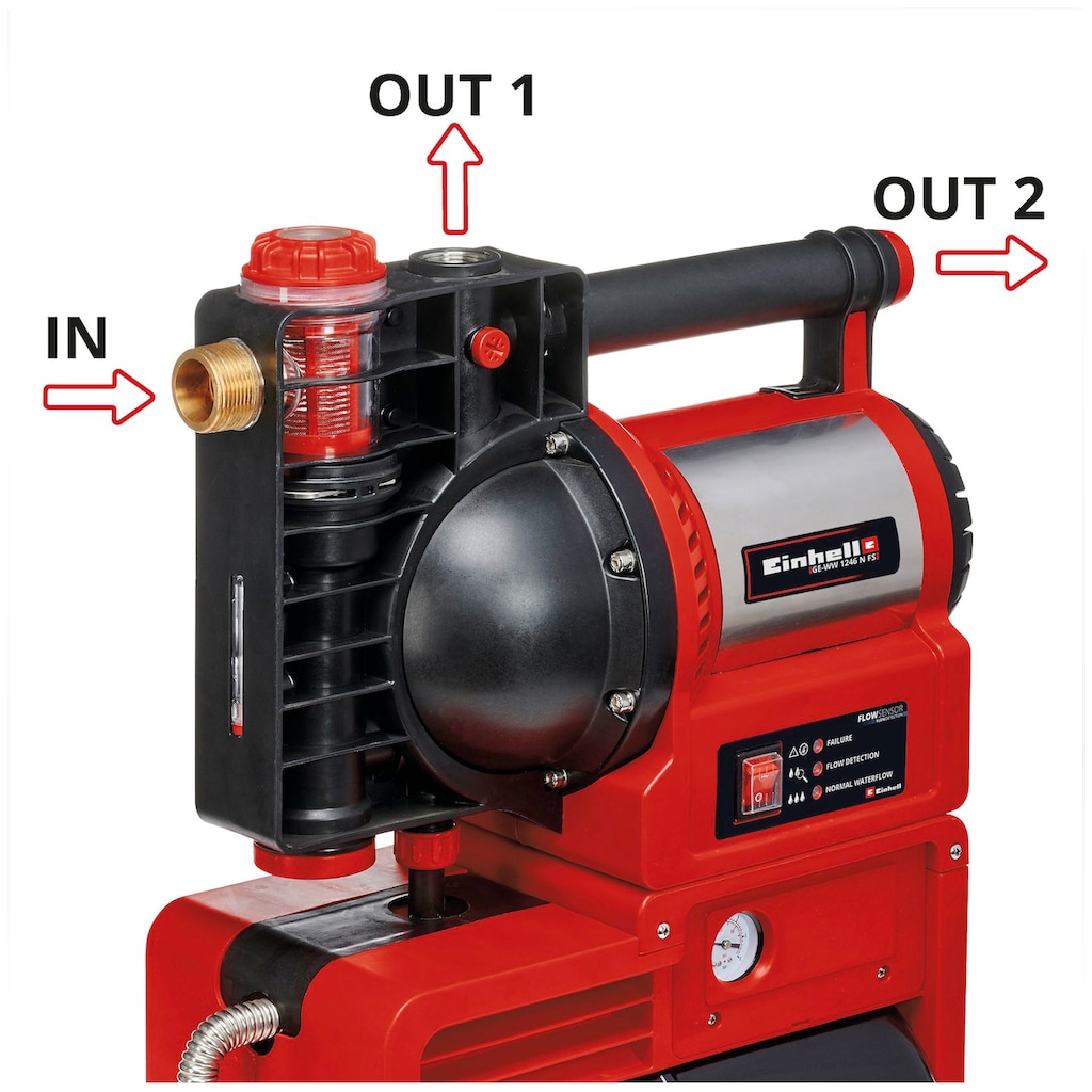 Einhell Hauswasserwerk »GE-WW 1246 N FS«