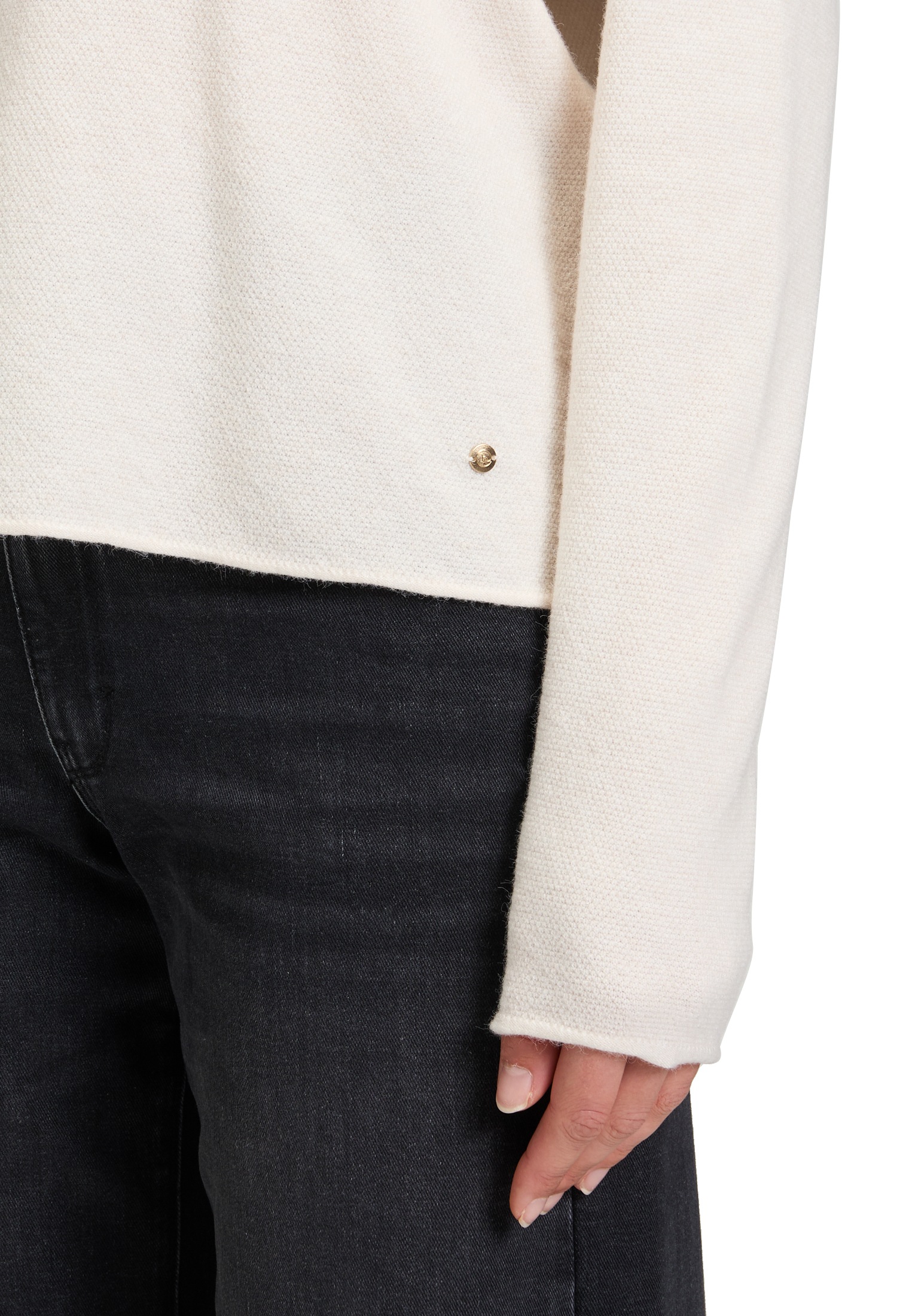 Betty&Co Strickpullover »Betty & Co Damen Strickpullover mit Rundhalsausschnitt«, (1 tlg.)