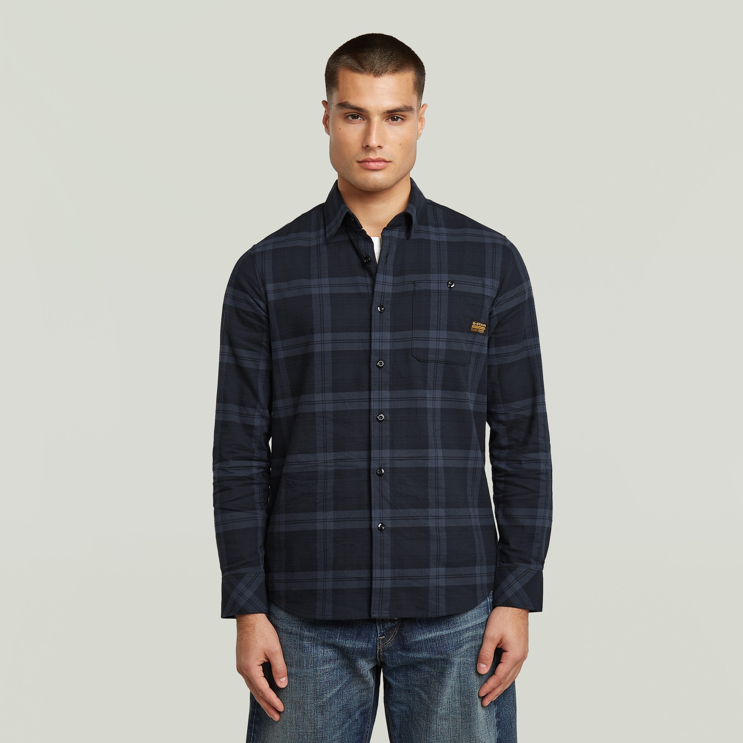 G-STAR Langarmhemd "Bristum 2.0 Slim Shirt", Slim Fit, in regulärer Länge günstig online kaufen