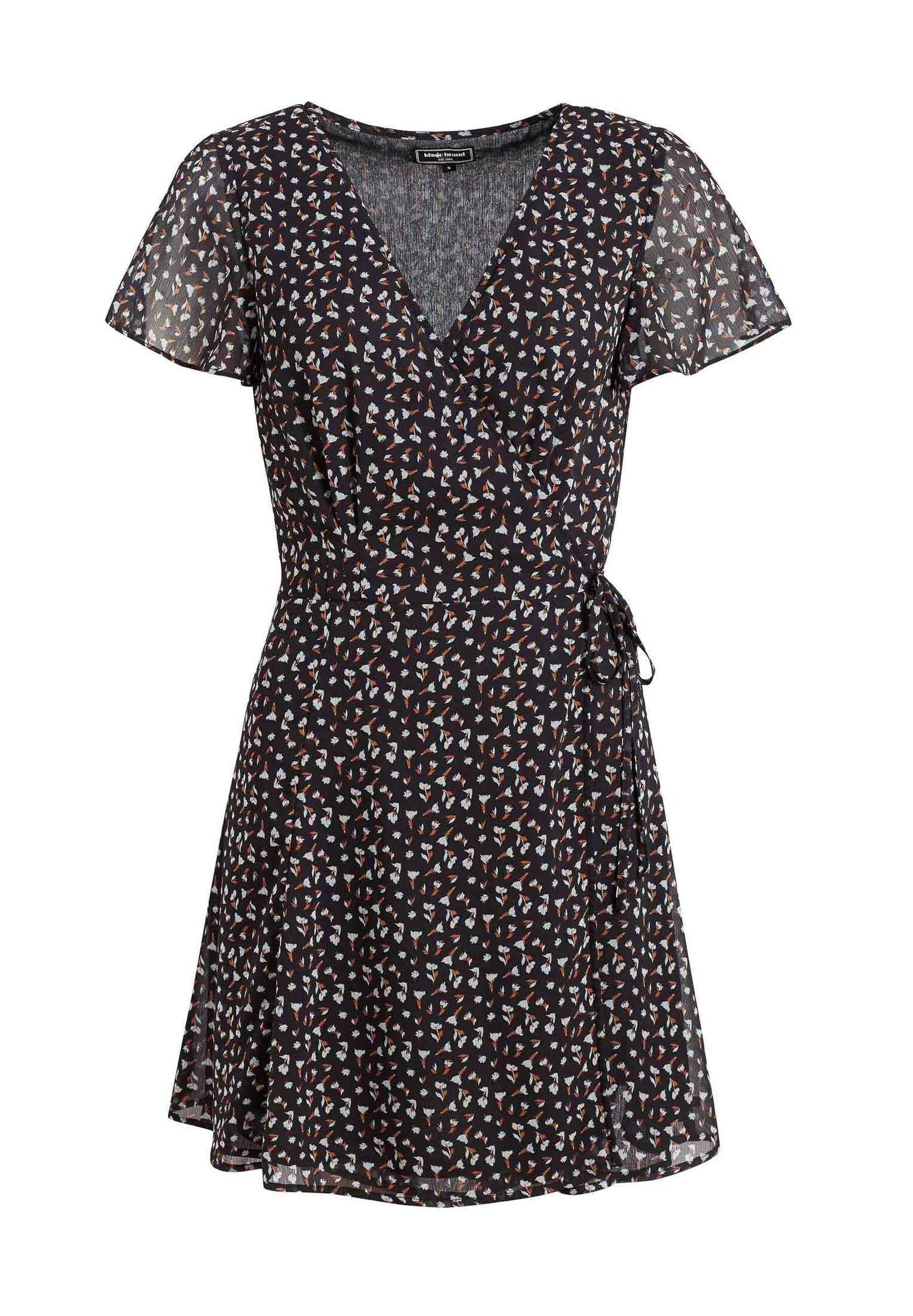 khujo Chiffonkleid »khujo Kleid VARVARA«, aus Chiffon mit Flügelärmeln