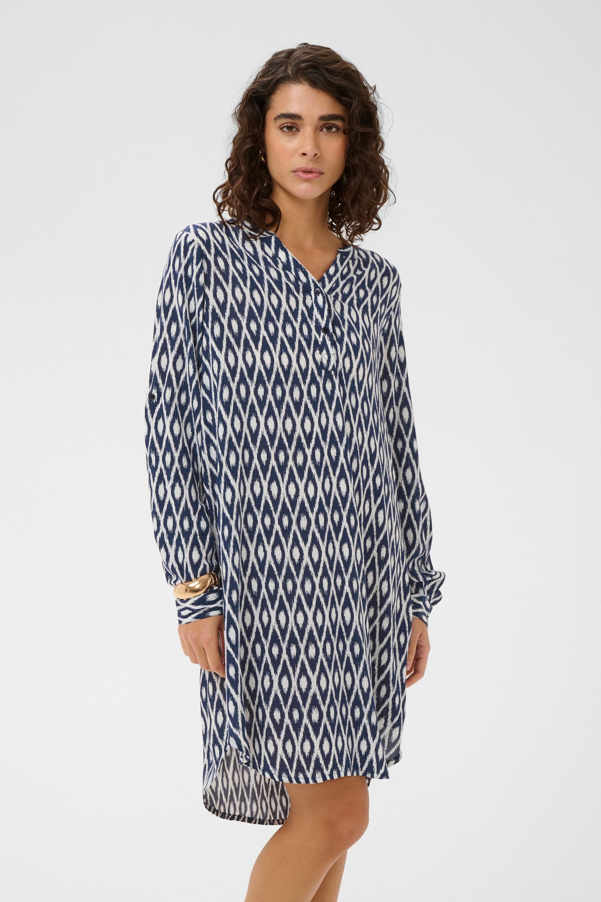 KAFFE Midikleid »Kleid KAmarana«