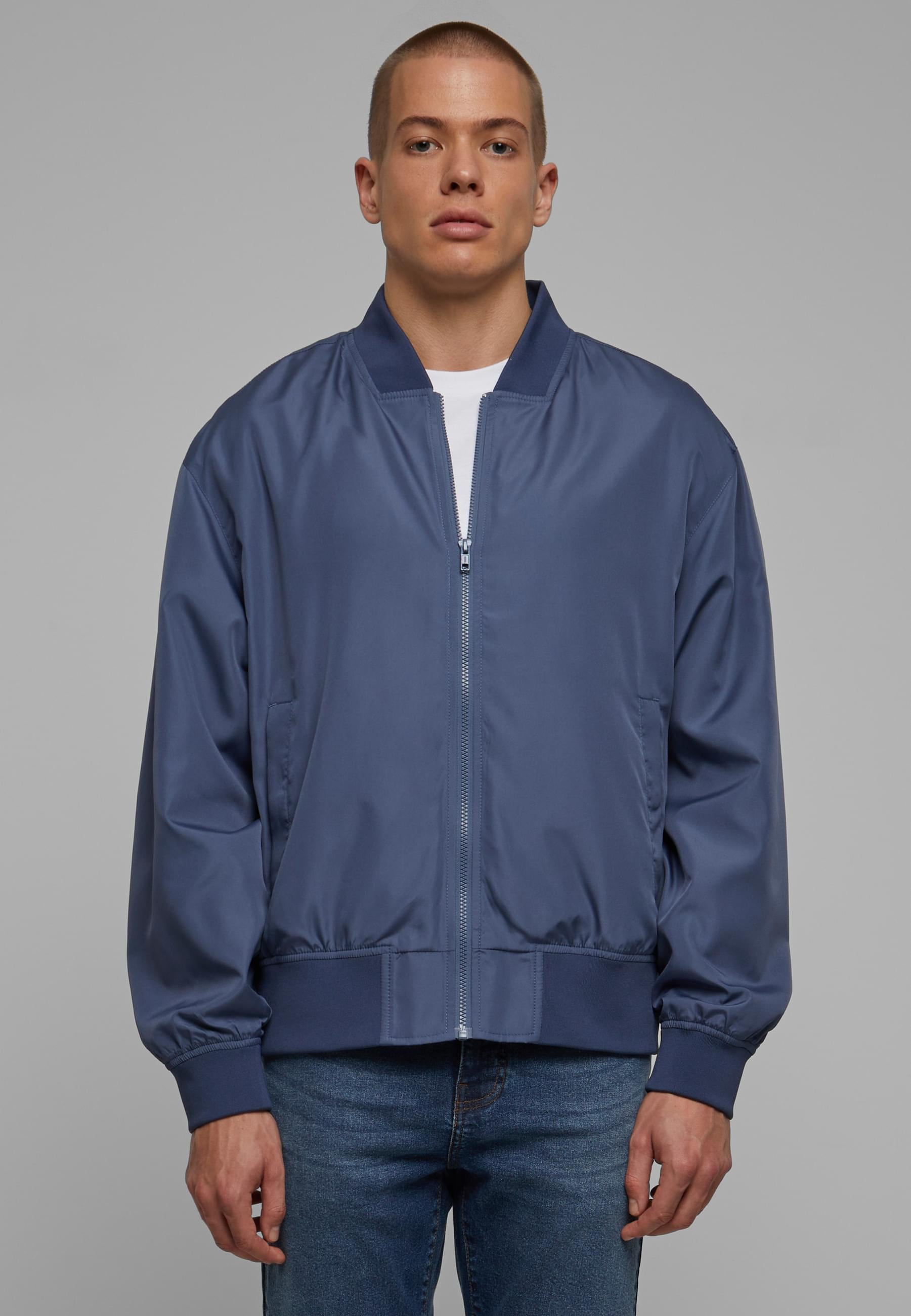 URBAN CLASSICS Bomberjacke »Urban Classics Herren Recycled Bomber Jacket«, (1 St.), ohne Kapuze