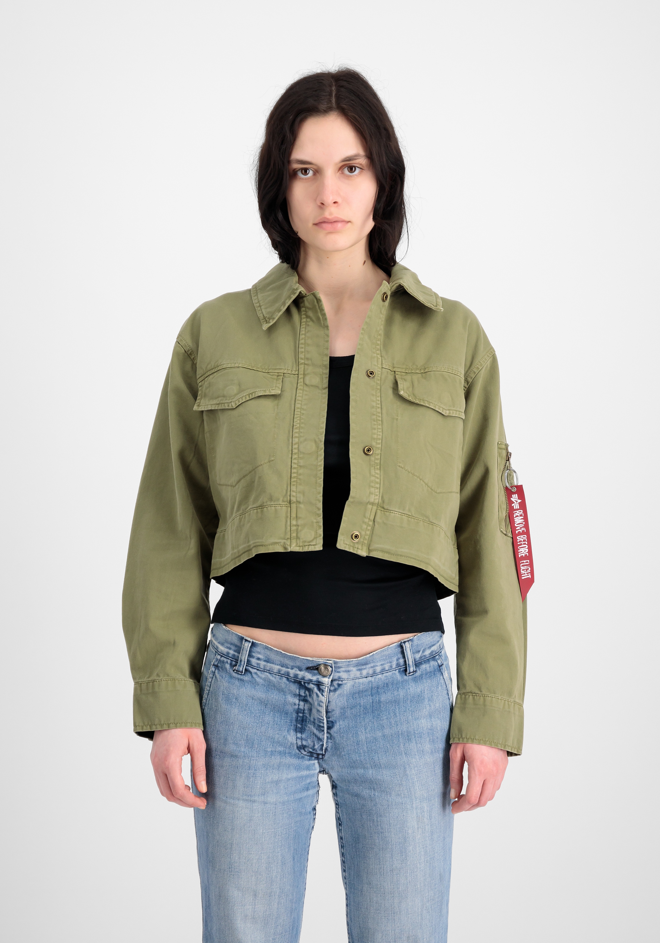Alpha Industries Bomberjacke »Deck Jacket Cropped Wmn«