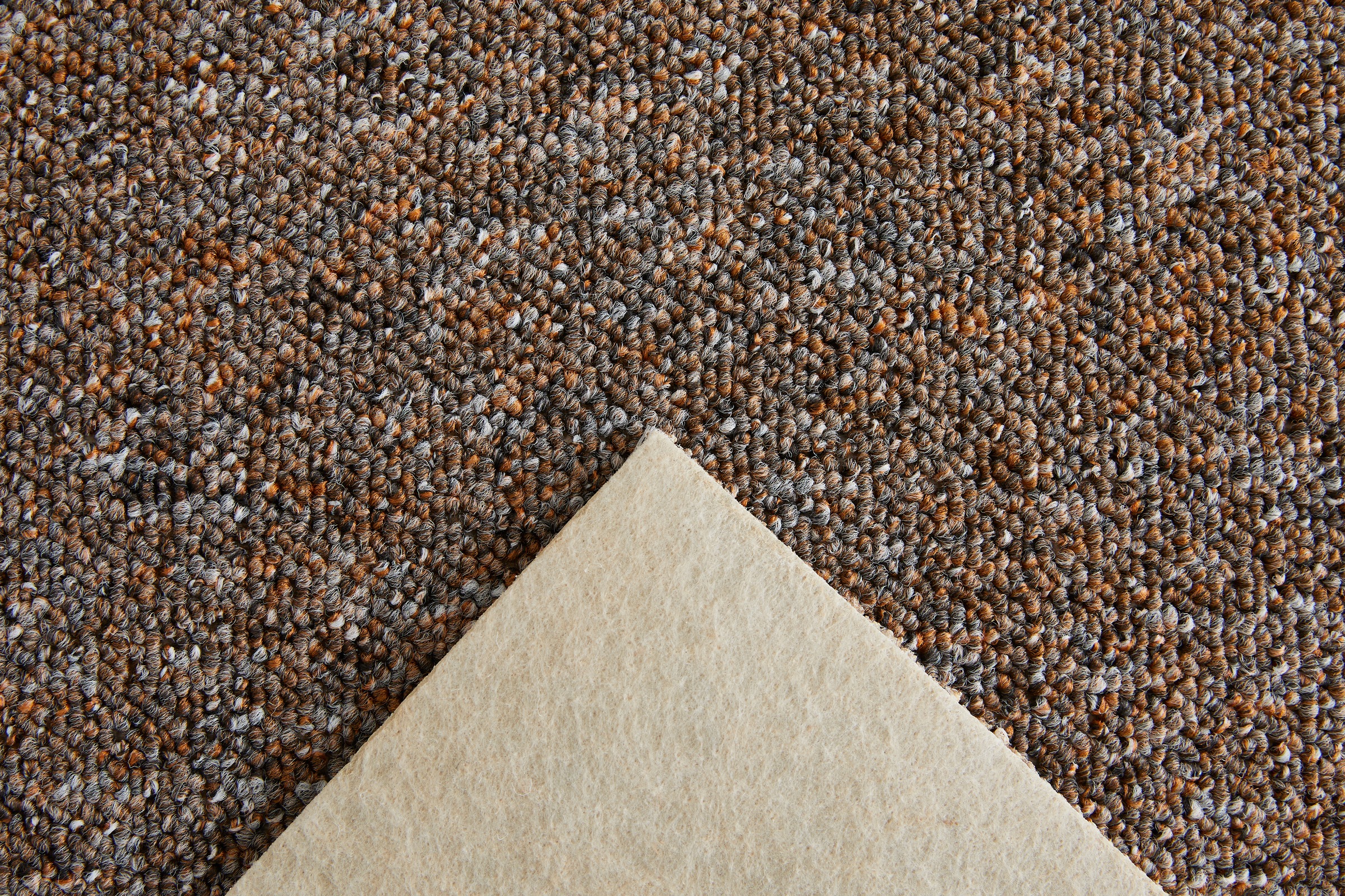 my home Teppichboden »melierte Schlinge Carolina, Made in Netherlands«, rechteckig, 0,65 mm Höhe, Breite 400 & 500 cm, robust, pflegeleicht, normale Beanspruchung